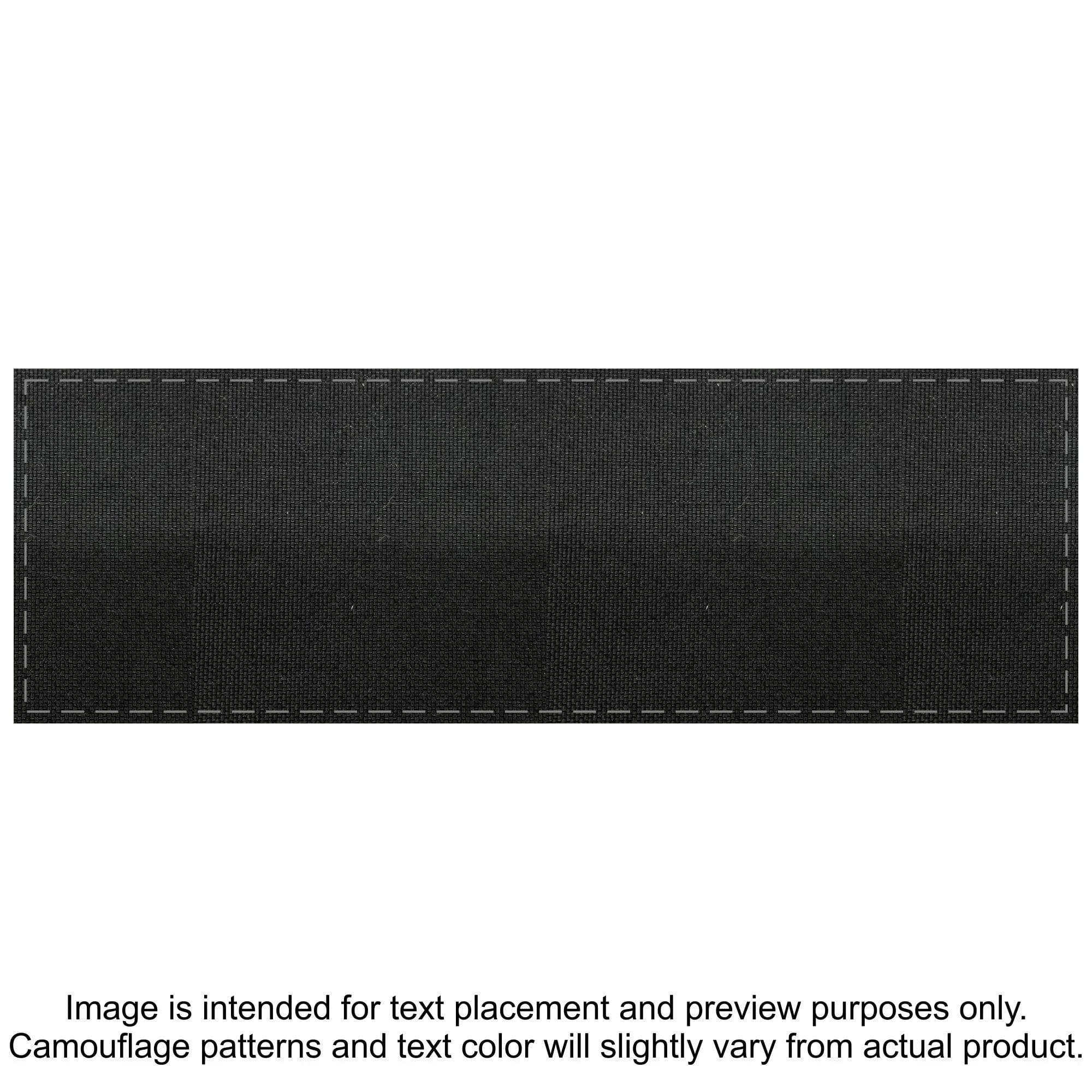 Tactical Gear Junkie Patches Black CORDURA® POLICE Heat Press Vinyl - 3x9 CORDURA® Patch