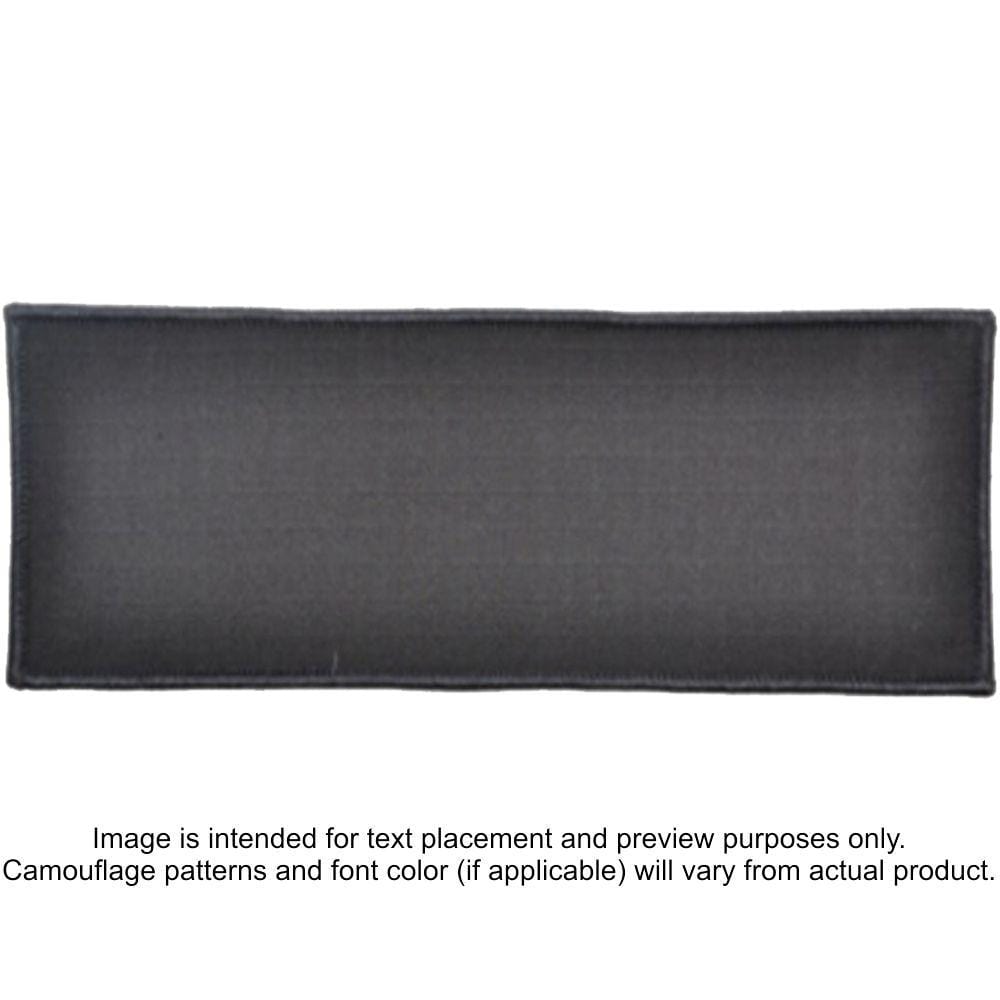 Tactical Gear Junkie Patches Black / Hook Fastener Custom Reflective Patch - 4x10