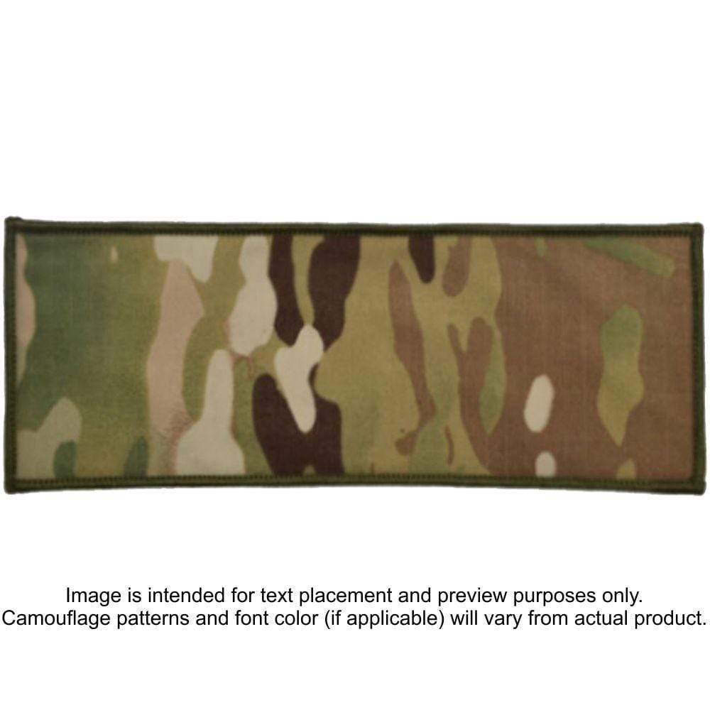 Tactical Gear Junkie Patches MultiCam / Hook Fastener Custom Reflective Patch - 4x10