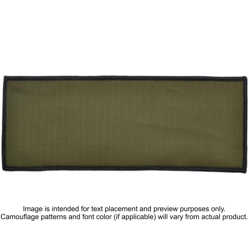 Tactical Gear Junkie Patches Olive Drab / Hook Fastener Custom Reflective Patch - 4x10