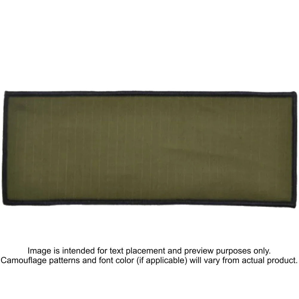 Tactical Gear Junkie Patches Olive Drab / Hook Fastener Custom Reflective Patch - 4x10