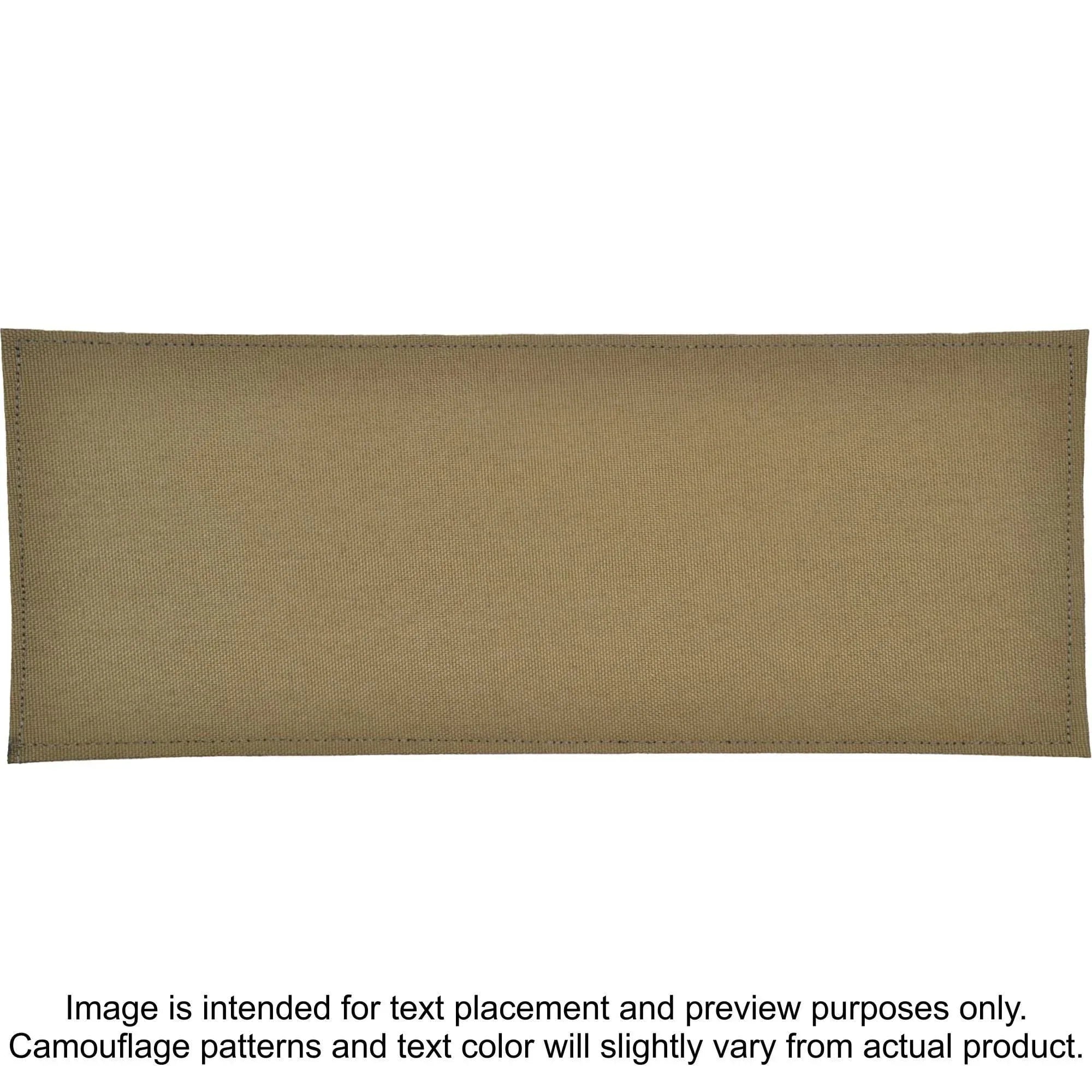Tactical Gear Junkie Patches Coyote Brown CORDURA® POLICE Heat Press Vinyl - 4x10 CORDURA® Patch