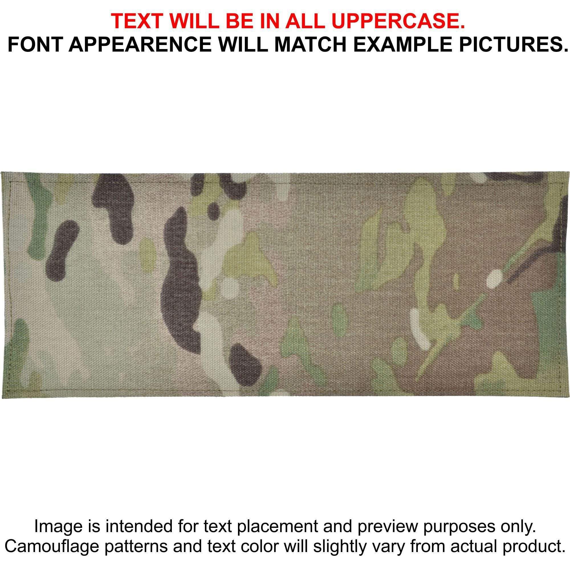 Tactical Gear Junkie Patches MultiCam CORDURA® Custom Heat Press Vinyl - 4x10 CORDURA® Patch