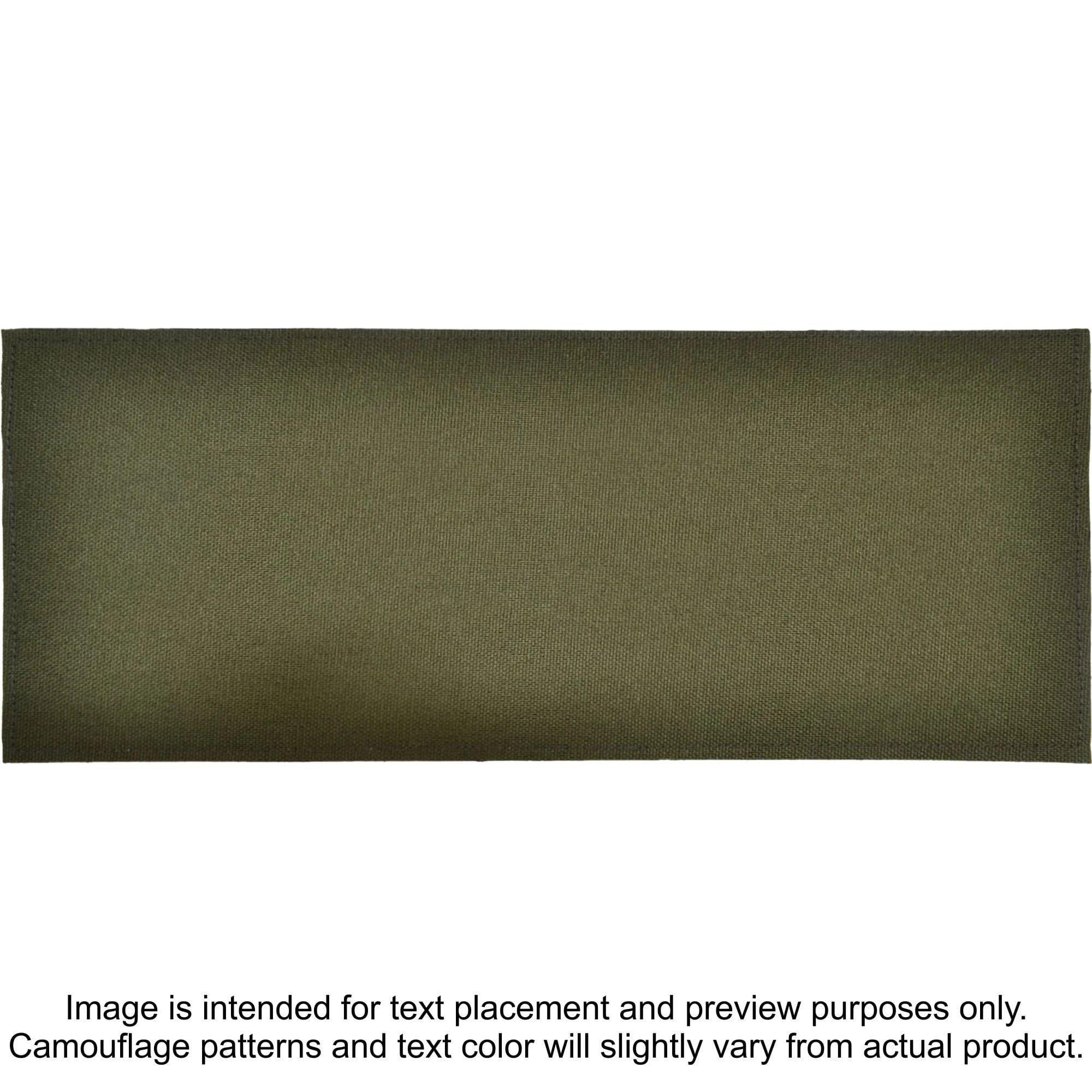 Tactical Gear Junkie Patches Olive Drab CORDURA® POLICE Heat Press Vinyl - 4x10 CORDURA® Patch