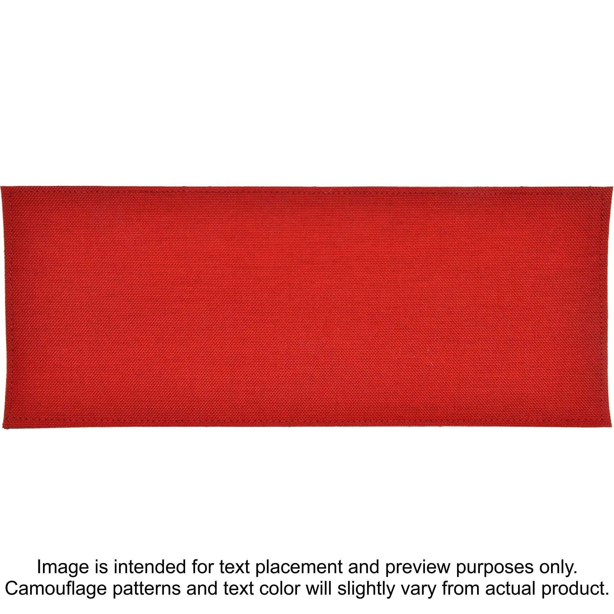 Tactical Gear Junkie Patches Red CORDURA® TROOPER Heat Press Vinyl - 4x10 CORDURA® Patch