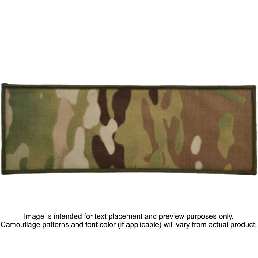 Tactical Gear Junkie Patches MultiCam / Hook Fastener Custom Reflective Patch - 4x11