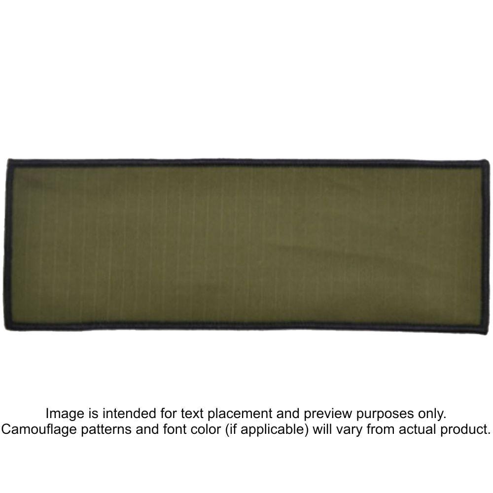 Tactical Gear Junkie Patches Olive Drab / Hook Fastener Custom Reflective Patch - 4x11