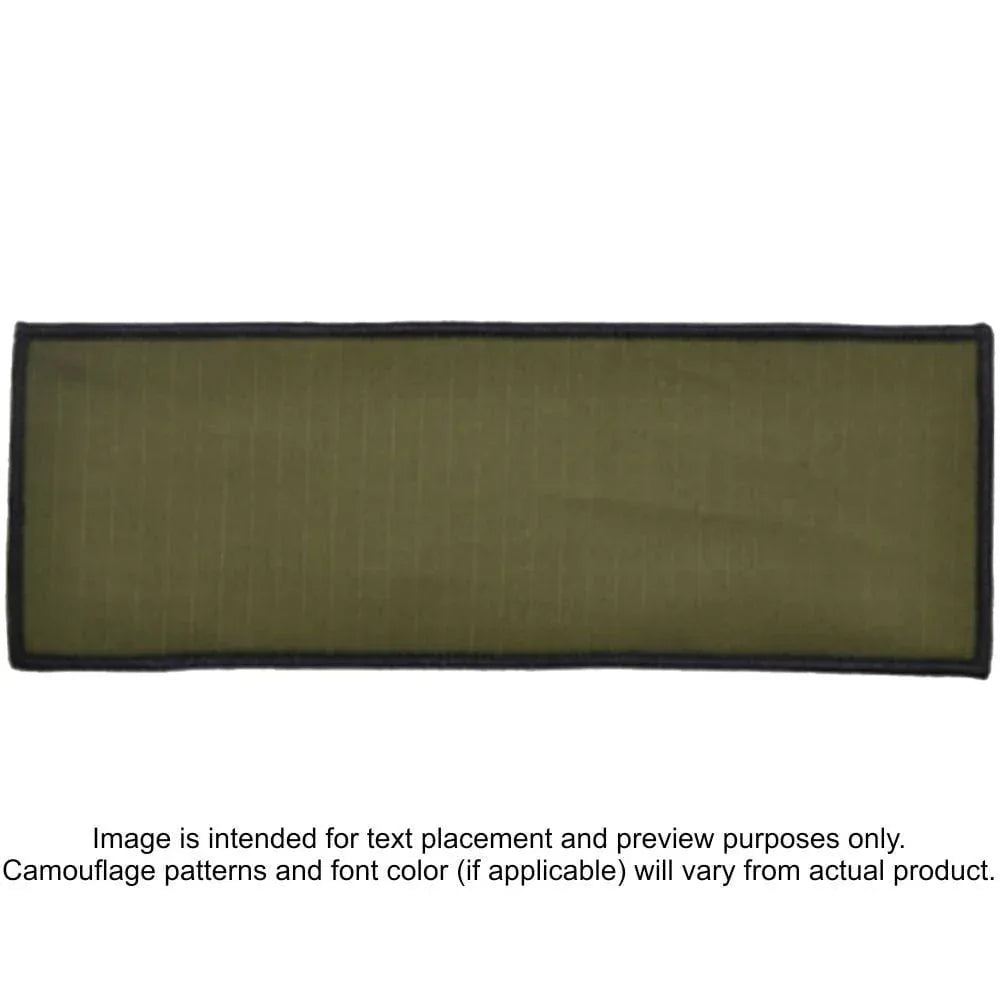 Tactical Gear Junkie Patches Olive Drab / Hook Fastener Custom Reflective Patch - 4x11