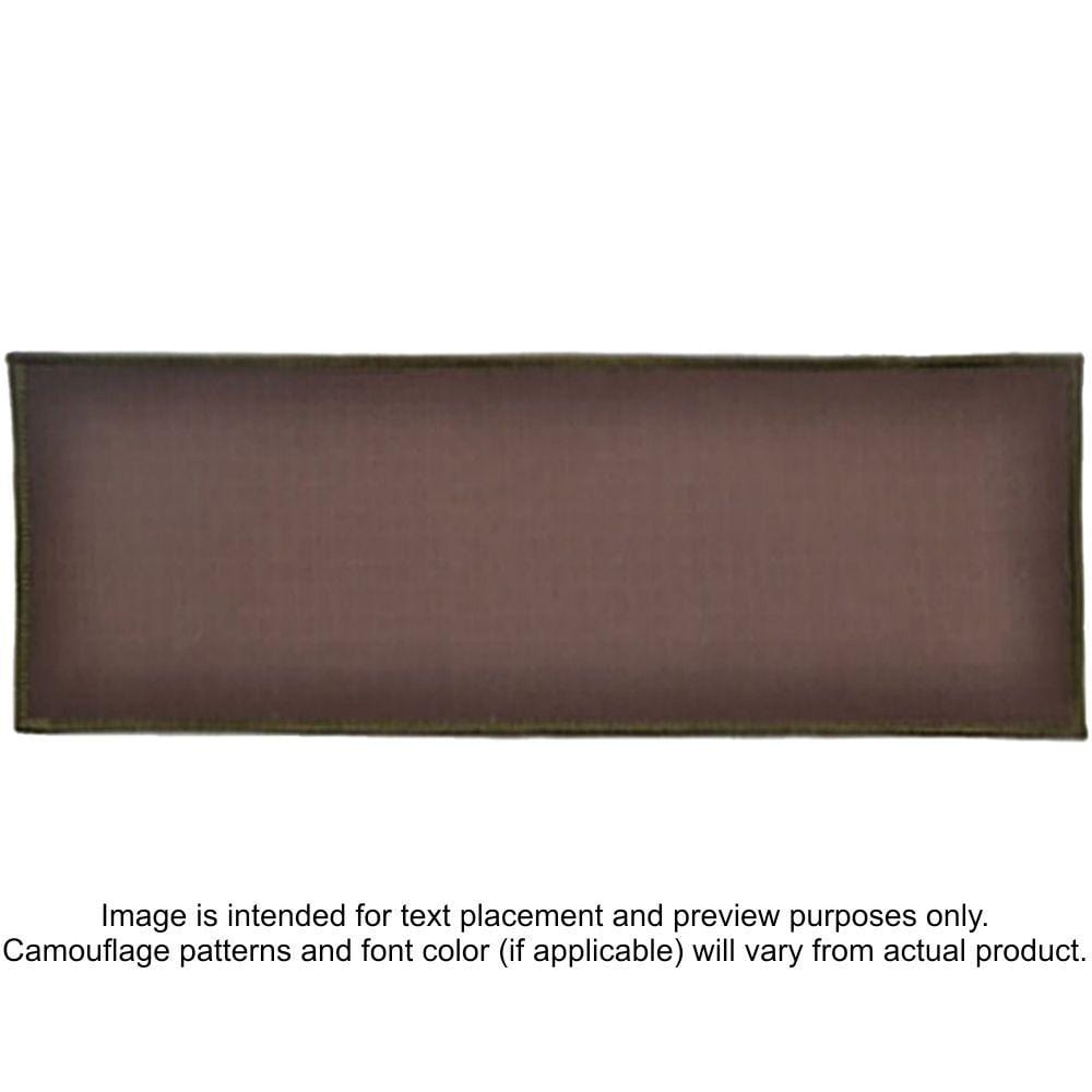 Tactical Gear Junkie Patches Sheriff's Brown / Hook Fastener Custom Reflective Patch - 4x11