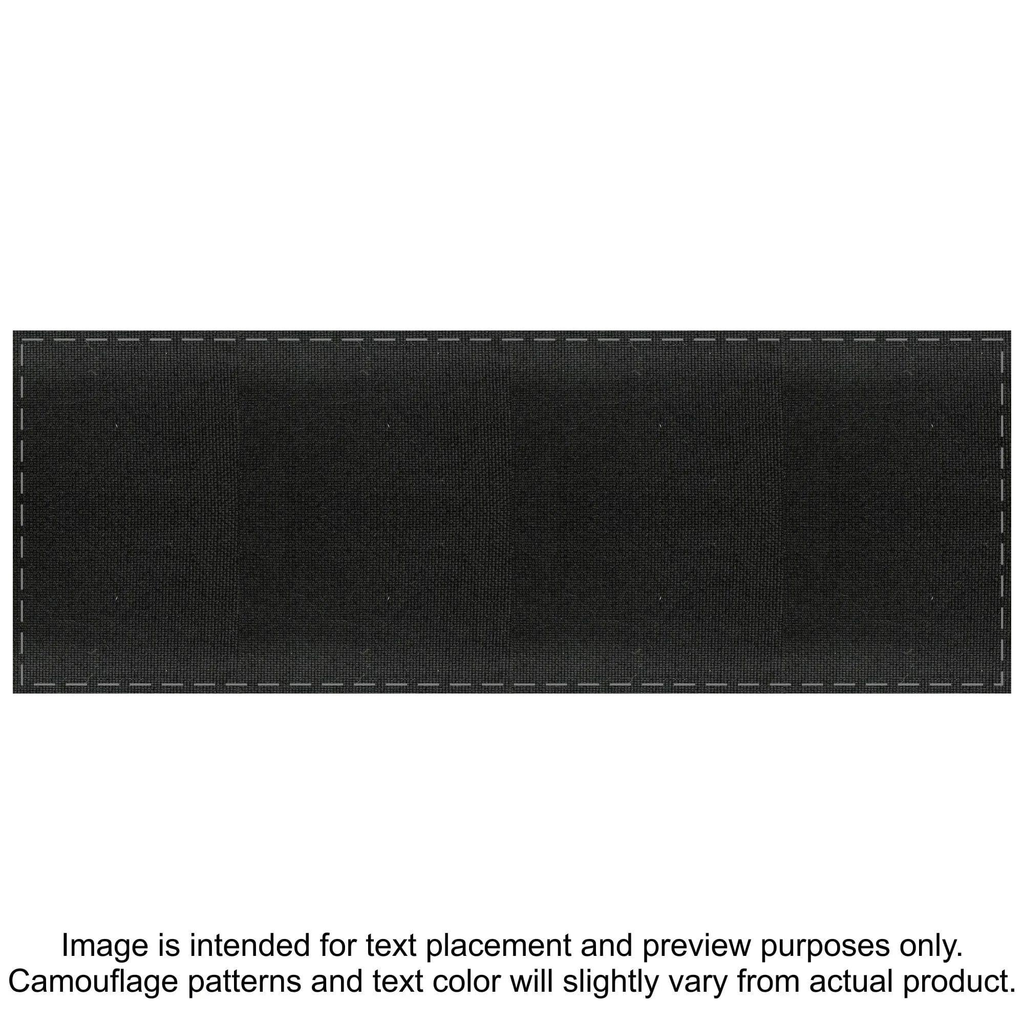 Tactical Gear Junkie Patches Black CORDURA® POLICE Heat Press Vinyl - 4x11 CORDURA® Patch