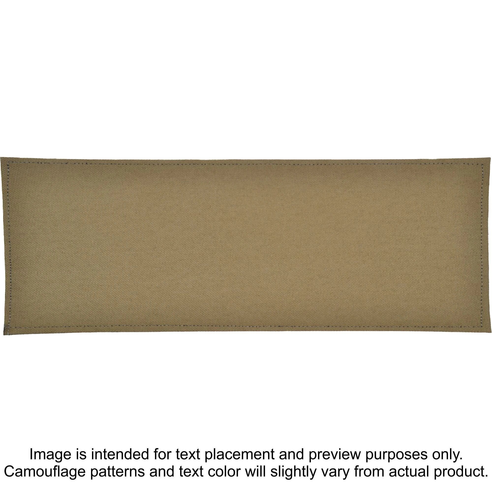 Tactical Gear Junkie Patches Coyote Brown CORDURA® TROOPER Heat Press Vinyl - 4x11 CORDURA® Patch