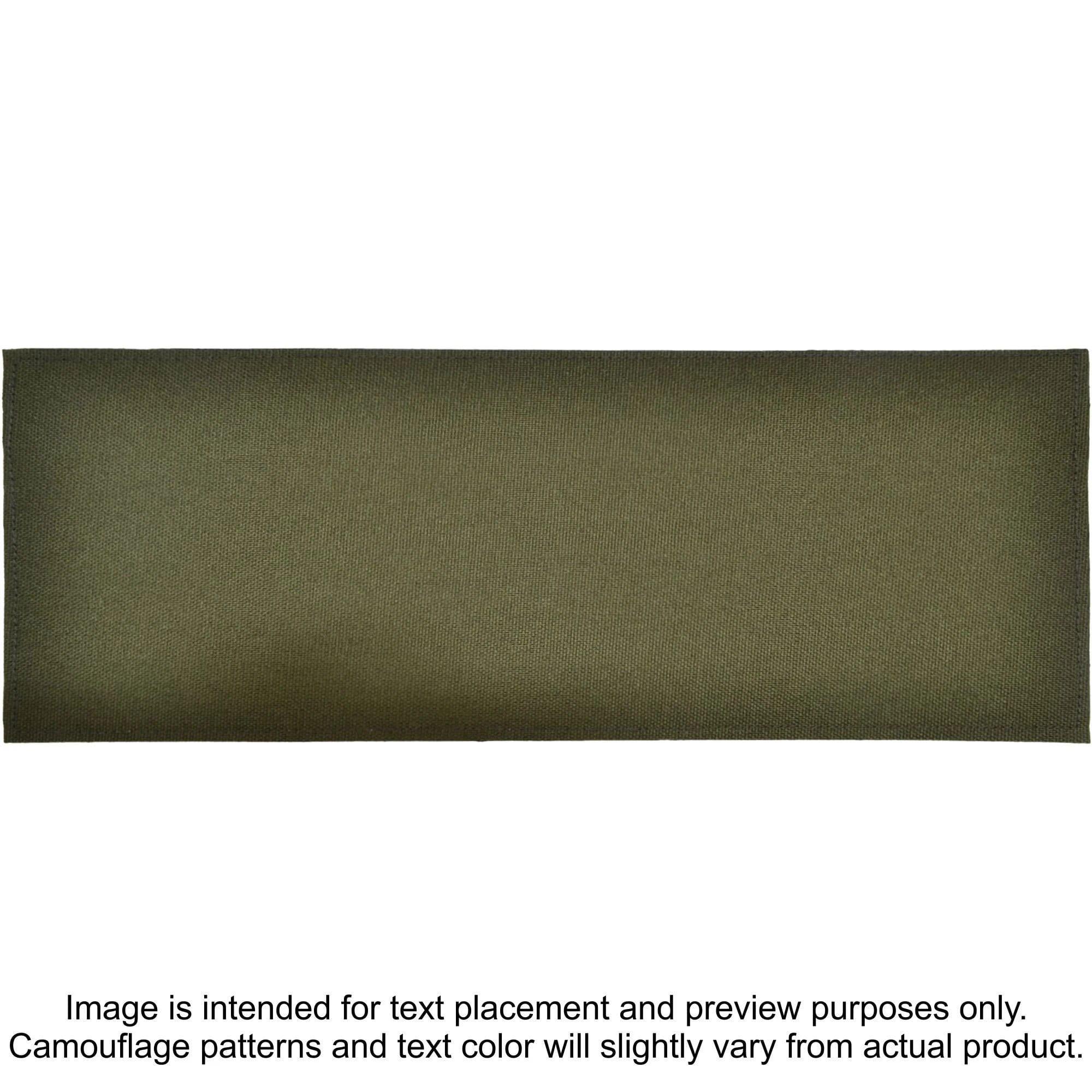 Tactical Gear Junkie Patches Olive Drab CORDURA® POLICE Heat Press Vinyl - 4x11 CORDURA® Patch