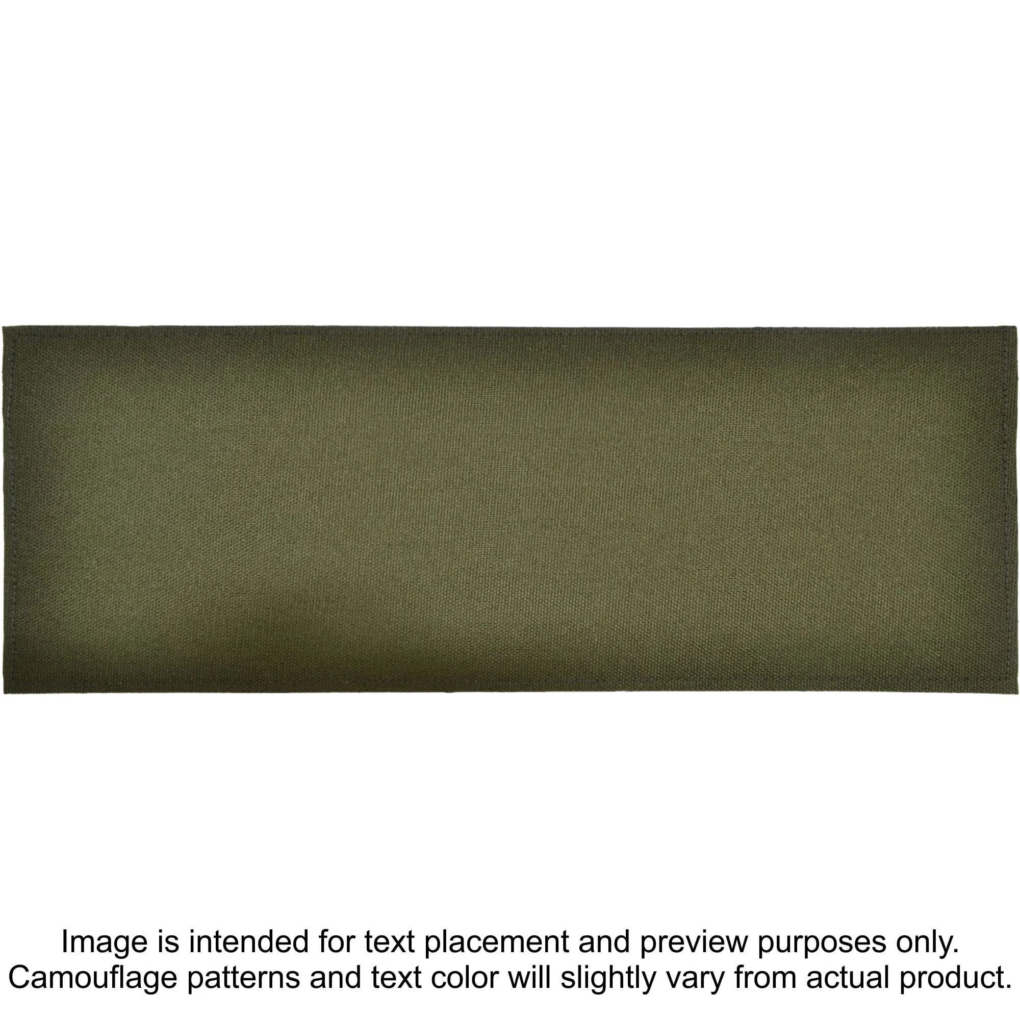 Tactical Gear Junkie Patches Olive Drab CORDURA® TROOPER Heat Press Vinyl - 4x11 CORDURA® Patch