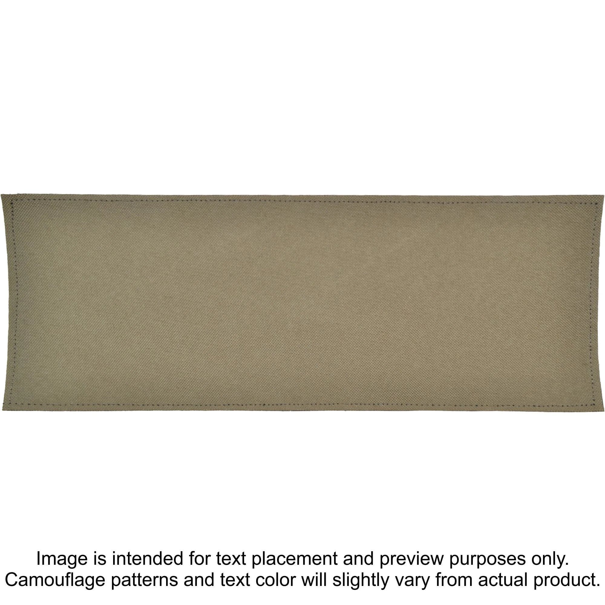 Tactical Gear Junkie Patches Tan 499 CORDURA® POLICE Heat Press Vinyl - 4x11 CORDURA® Patch