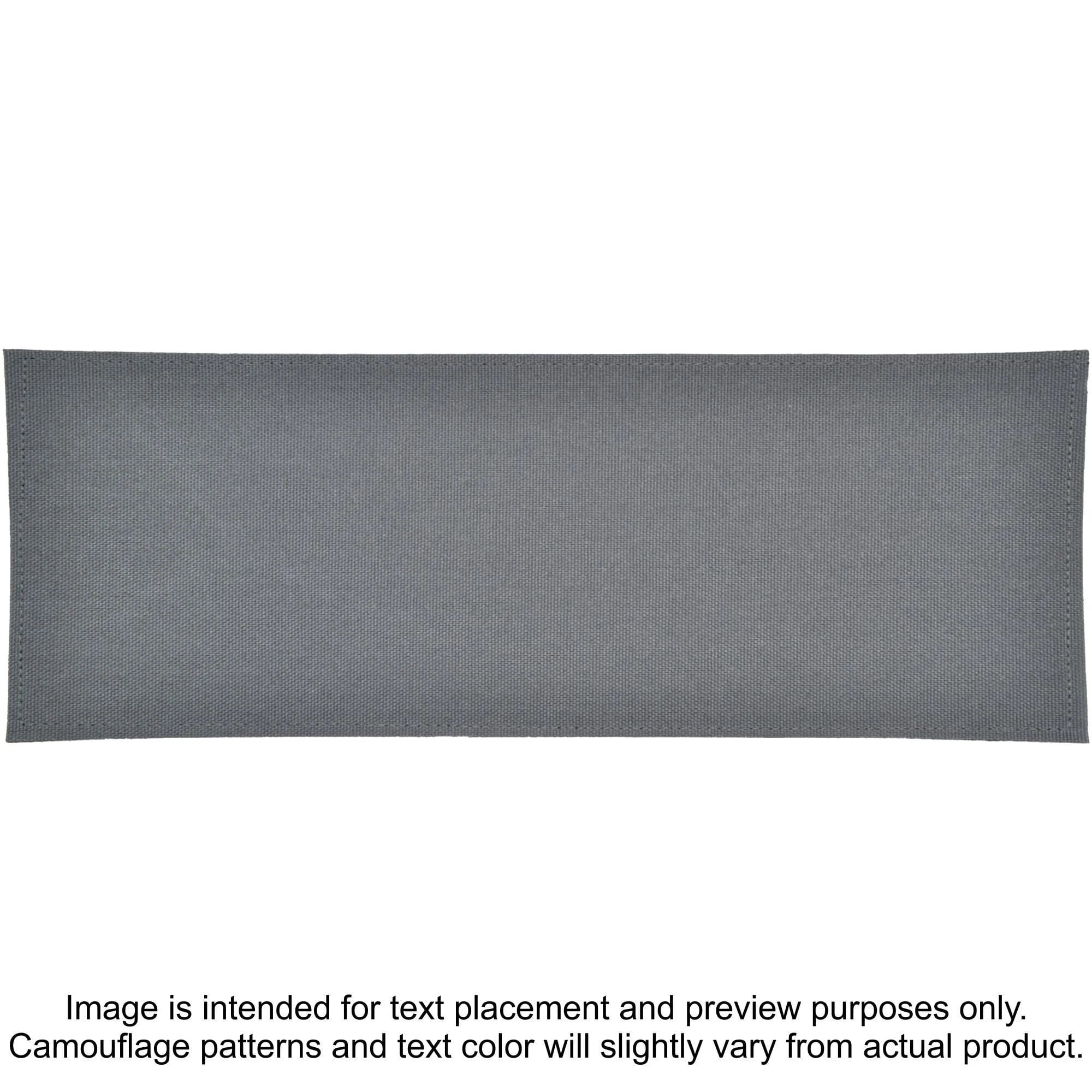 Tactical Gear Junkie Patches Wolf Gray TROOPER Heat Press Vinyl - 4x11 CORDURA® Patch