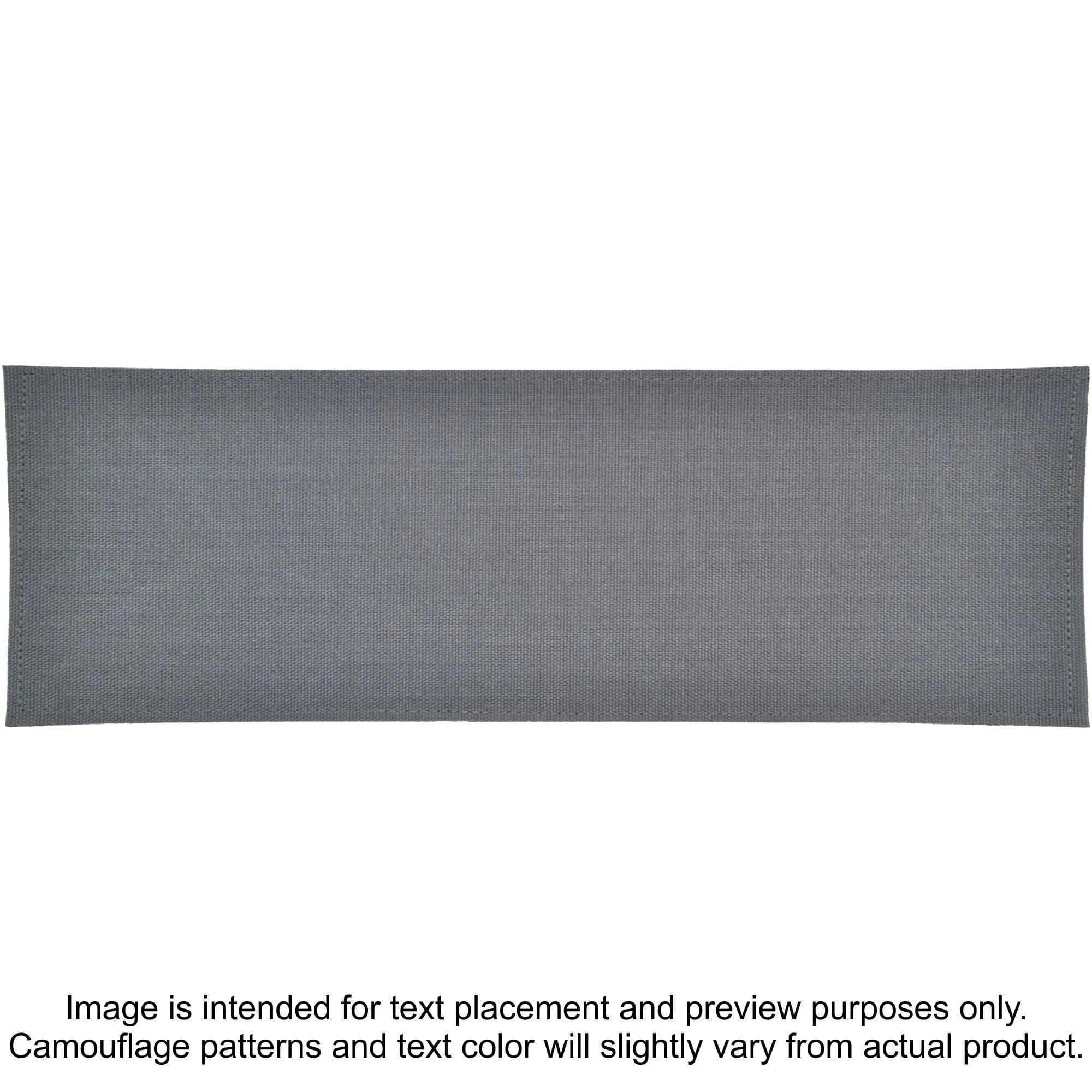 Tactical Gear Junkie Patches Wolf Gray TROOPER Heat Press Vinyl - 4x12 CORDURA® Patch