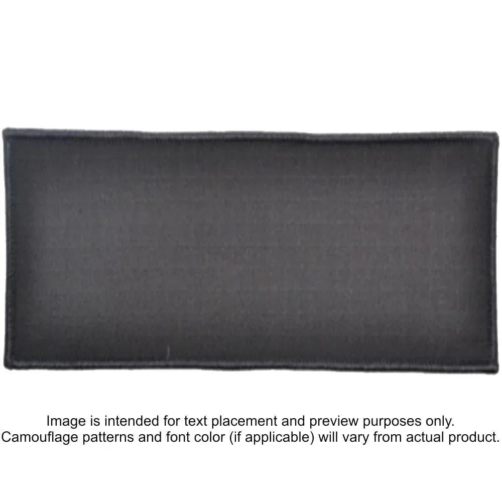 Tactical Gear Junkie Patches Black / Hook Fastener Custom Reflective Patch - 3x6