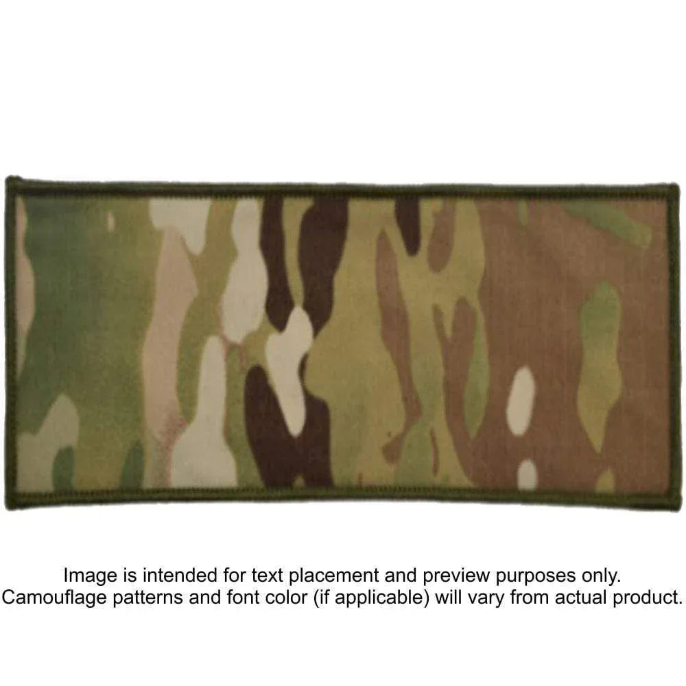 Tactical Gear Junkie Patches MultiCam / Hook Fastener Custom Reflective Patch - 4x8