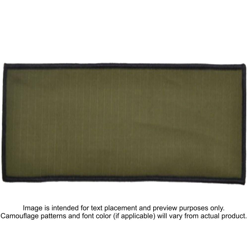 Tactical Gear Junkie Patches Olive Drab / Hook Fastener Custom Reflective Patch - 3x6