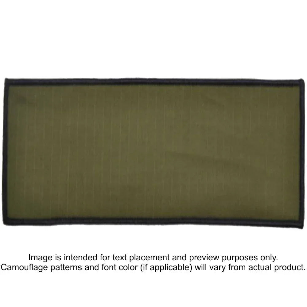 Tactical Gear Junkie Patches Olive Drab / Hook Fastener Custom Reflective Patch - 3x6