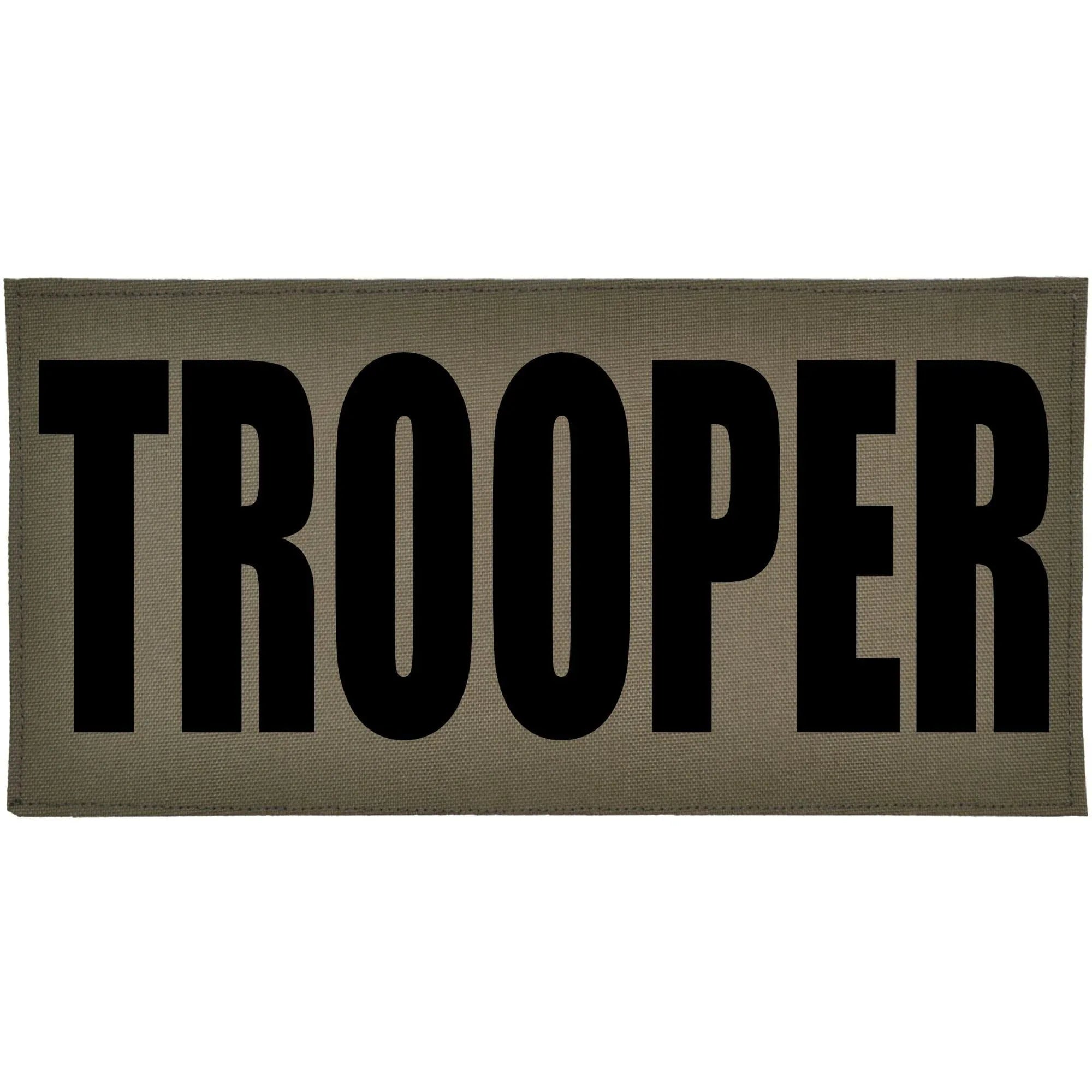 Tactical Gear Junkie Patches TROOPER Heat Press Vinyl - 4x8 CORDURA® Patch