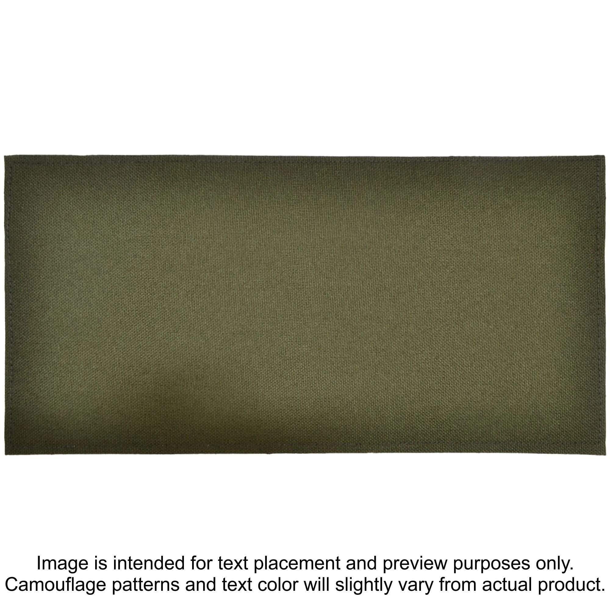Tactical Gear Junkie Patches Olive Drab CORDURA® POLICE Heat Press Vinyl - 4x8 CORDURA® Patch