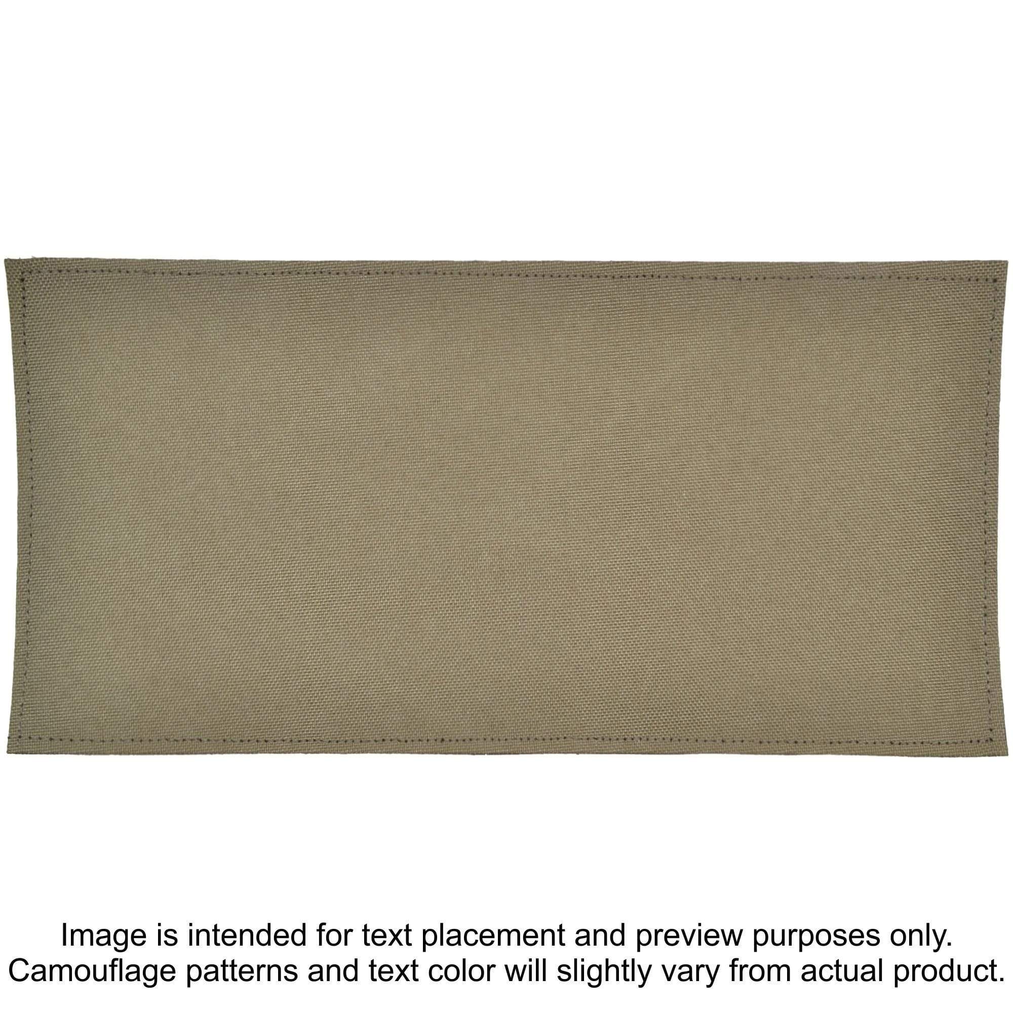 Tactical Gear Junkie Patches Tan 499 CORDURA® TROOPER Heat Press Vinyl - 4x8 CORDURA® Patch