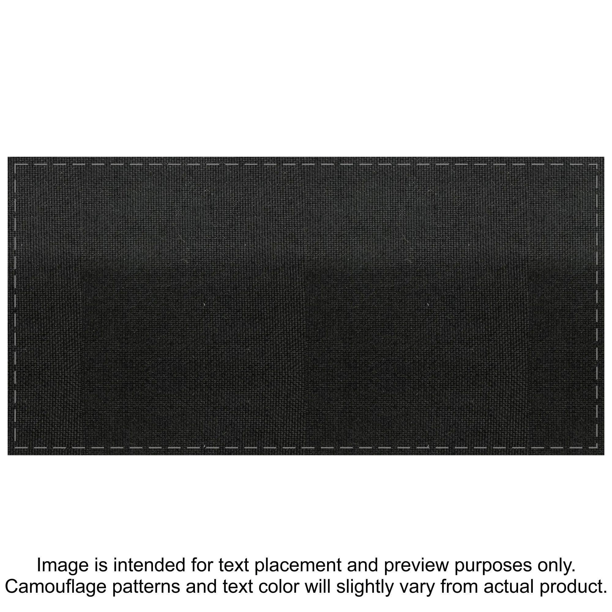 Tactical Gear Junkie Patches Black CORDURA® POLICE Heat Press Vinyl - 4x8 CORDURA® Patch