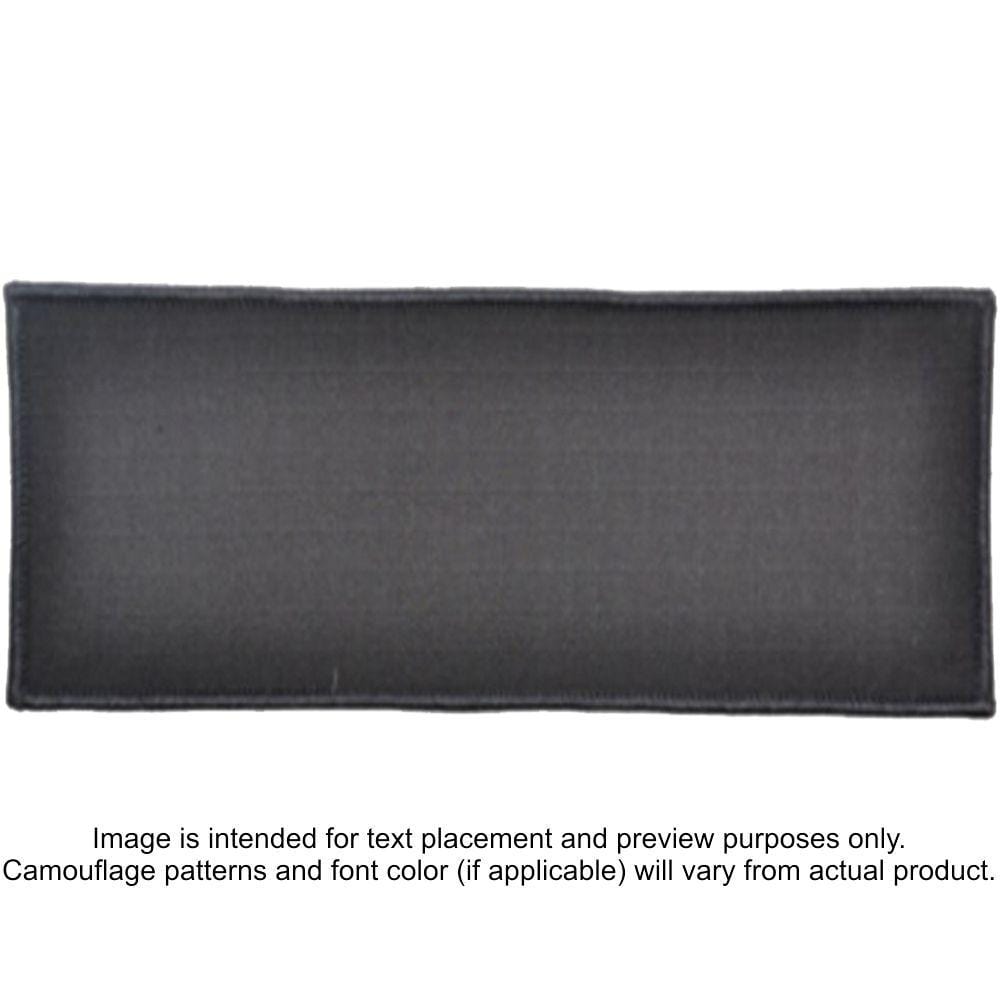 Tactical Gear Junkie Patches Black / Hook Fastener Custom Reflective Patch - 4x9