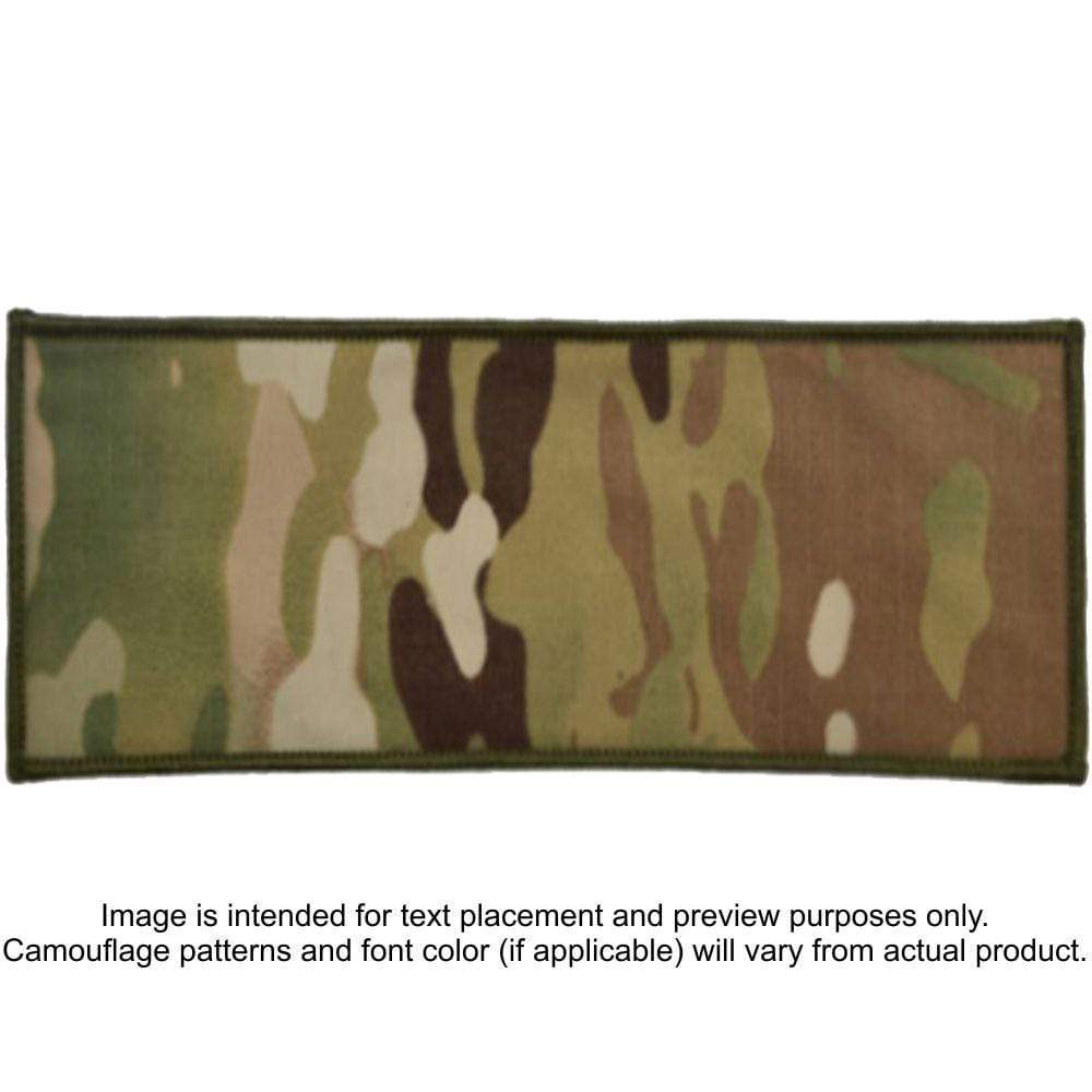 Tactical Gear Junkie Patches MultiCam / Hook Fastener Custom Reflective Patch - 4x9