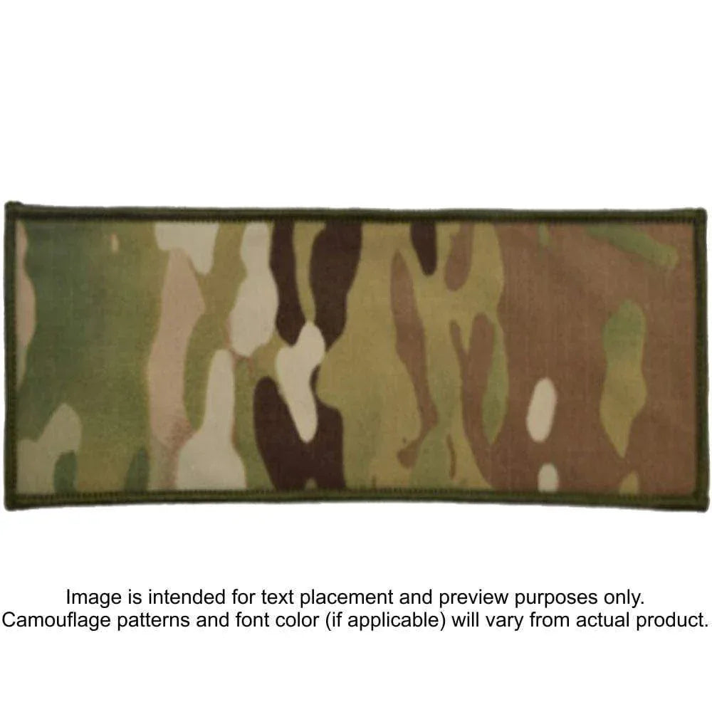 Tactical Gear Junkie Patches MultiCam / Hook Fastener Custom Reflective Patch - 4x9