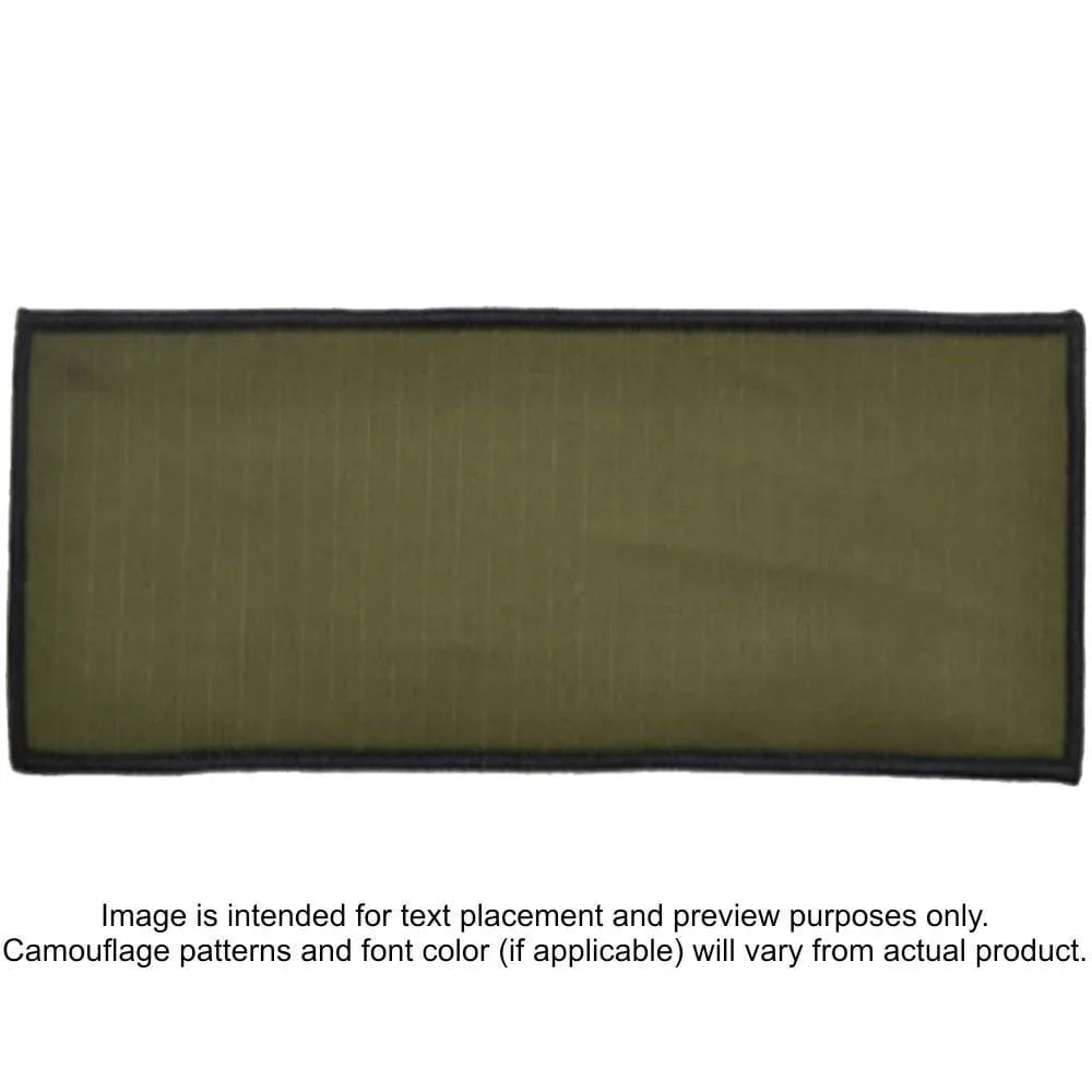 Tactical Gear Junkie Patches Olive Drab / Hook Fastener Custom Reflective Patch - 4x9