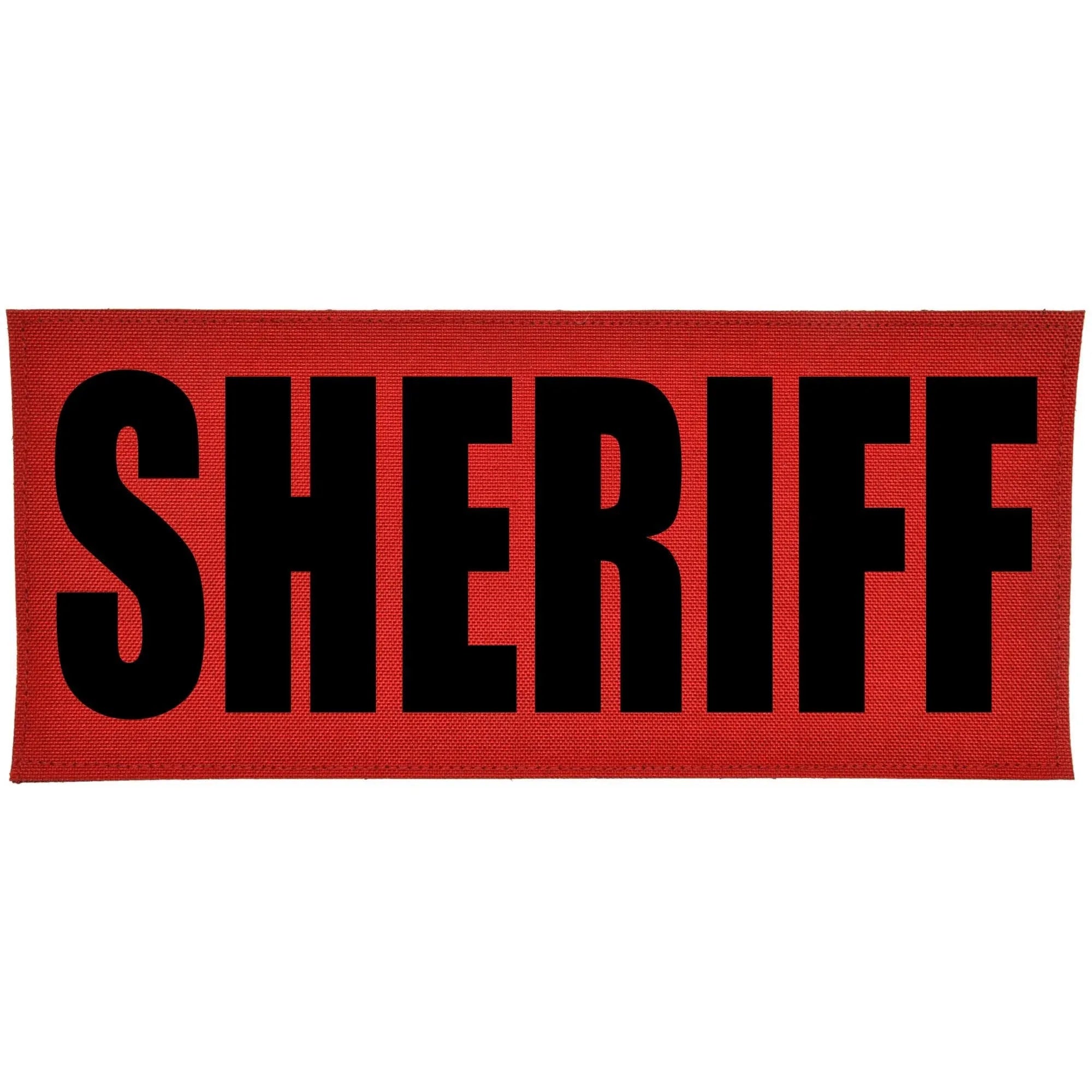 Tactical Gear Junkie Patches SHERIFF Heat Press Vinyl - 4x9 CORDURA® Patch