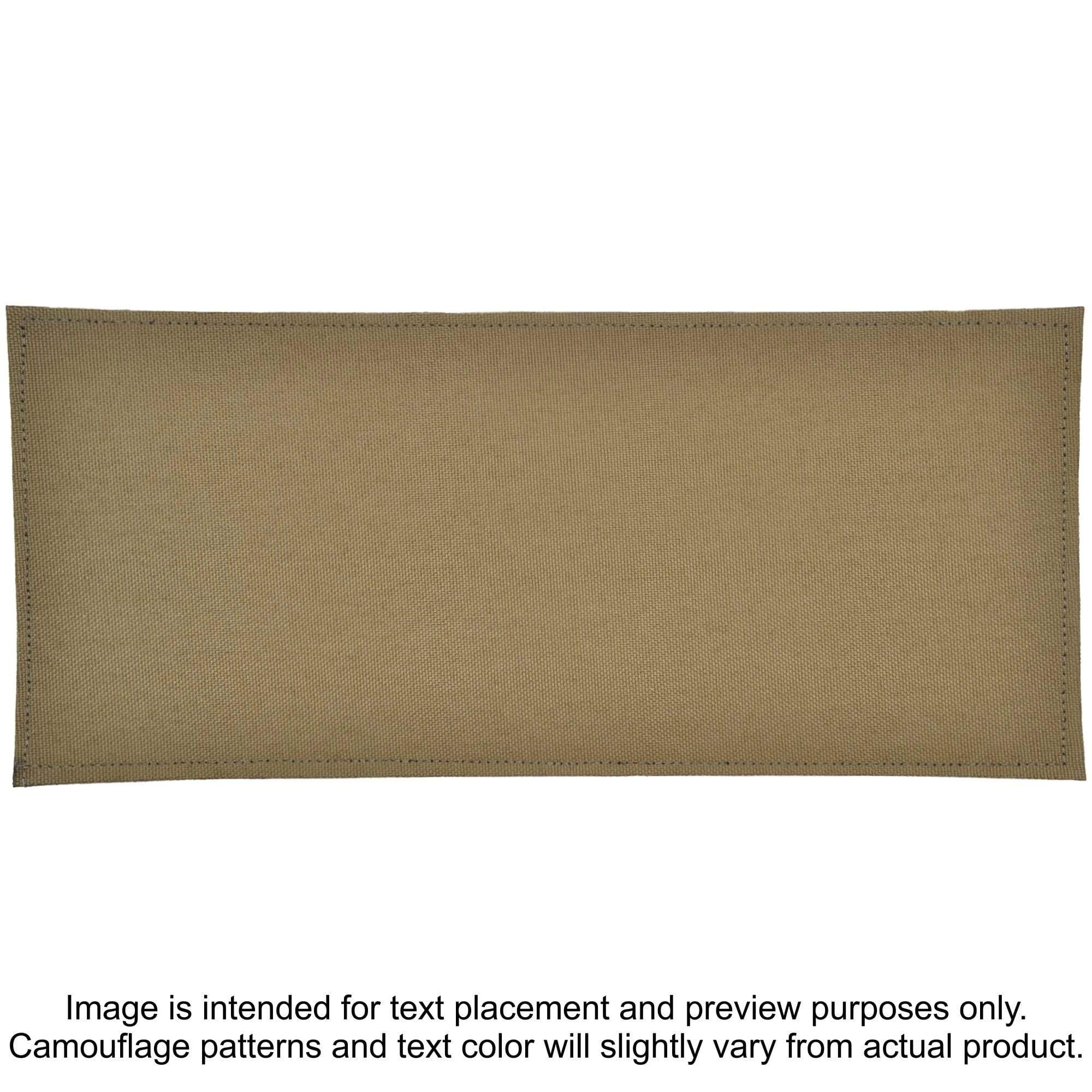 Tactical Gear Junkie Patches Coyote Brown CORDURA® TROOPER Heat Press Vinyl - 4x9 CORDURA® Patch