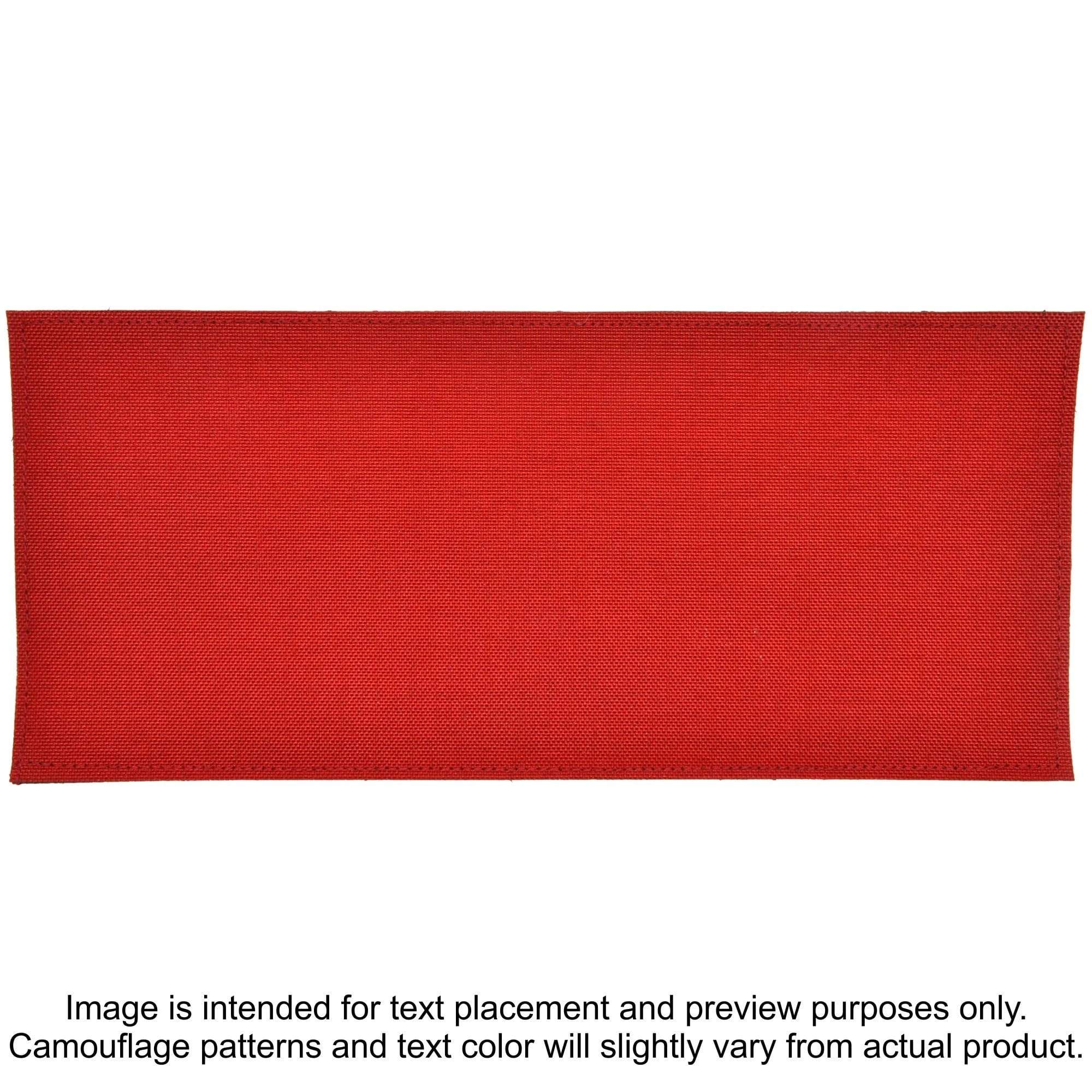 Tactical Gear Junkie Patches Red CORDURA® SHERIFF Heat Press Vinyl - 4x9 CORDURA® Patch