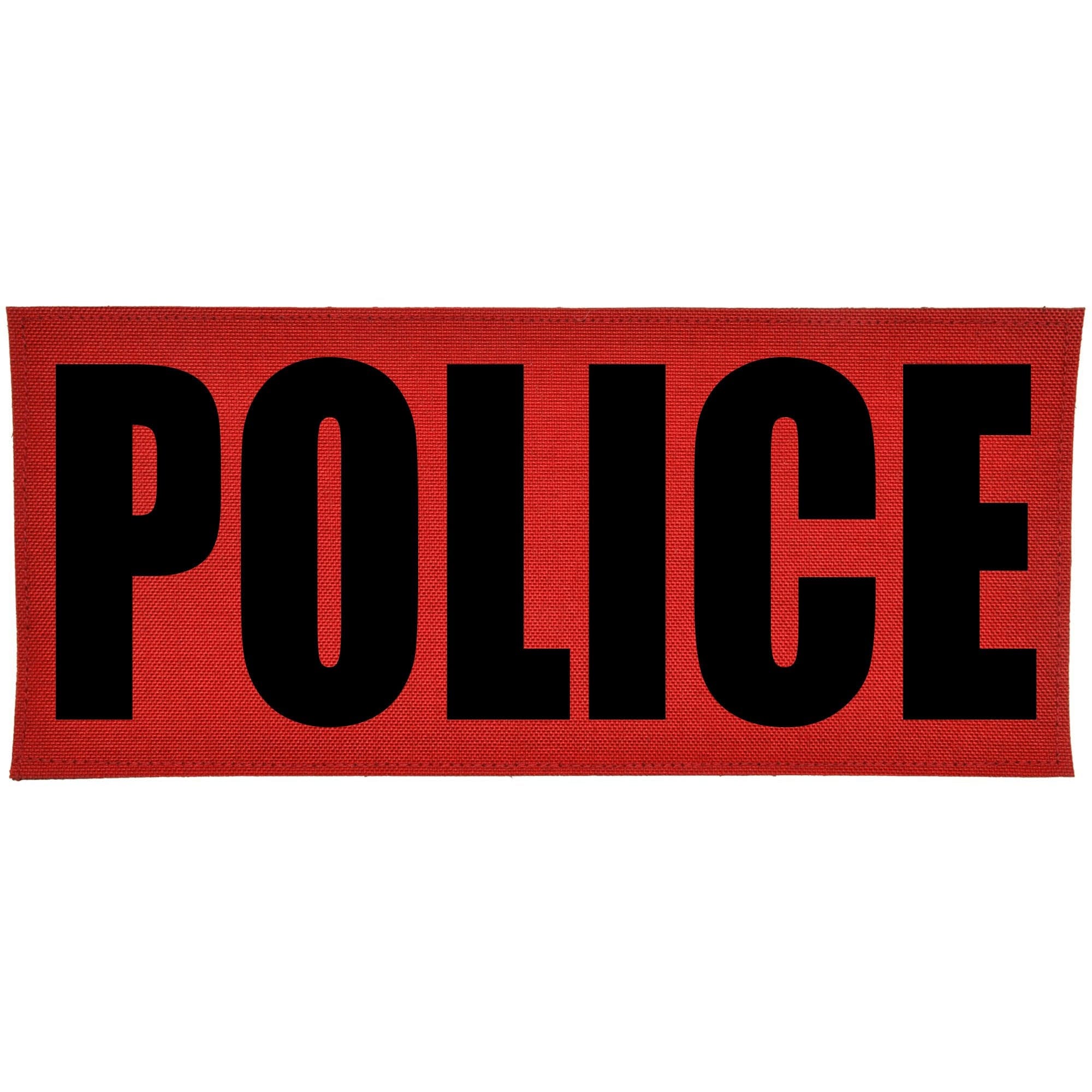 Tactical Gear Junkie Patches POLICE Heat Press Vinyl - 4x9 CORDURA® Patch