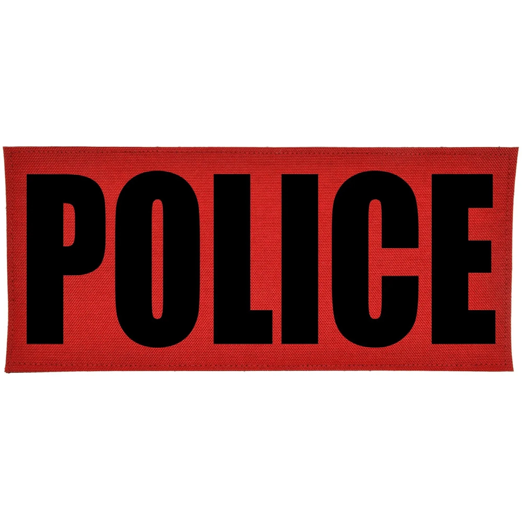 Tactical Gear Junkie Patches POLICE Heat Press Vinyl - 4x9 CORDURA® Patch