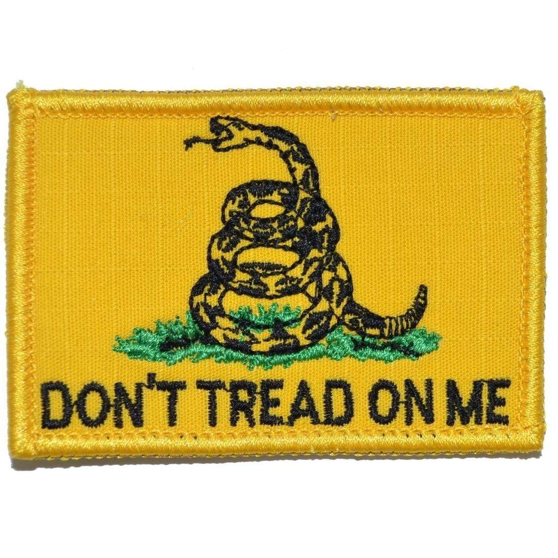 Don't Tread on Me Gadsden Snake - 2x3 Patch, Full Color