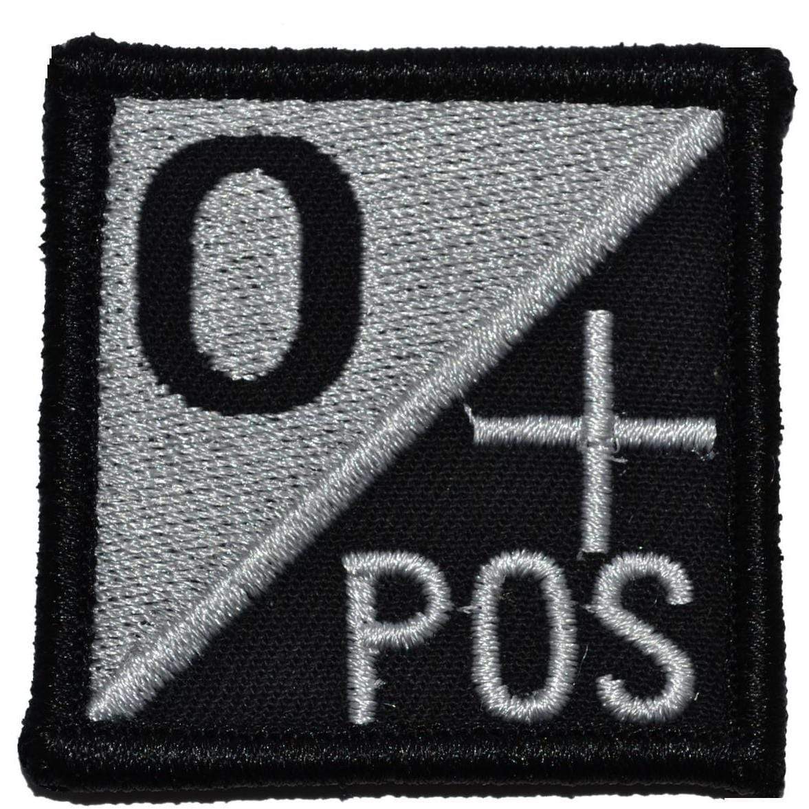 Tactical Gear Junkie Patches Blood Type - Solid - 2x2 Patch