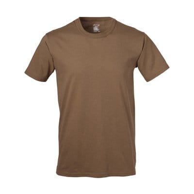 Solid Men 100% Cotton Super Combed Polo Neck Brown T-Shirt Half Sleeve