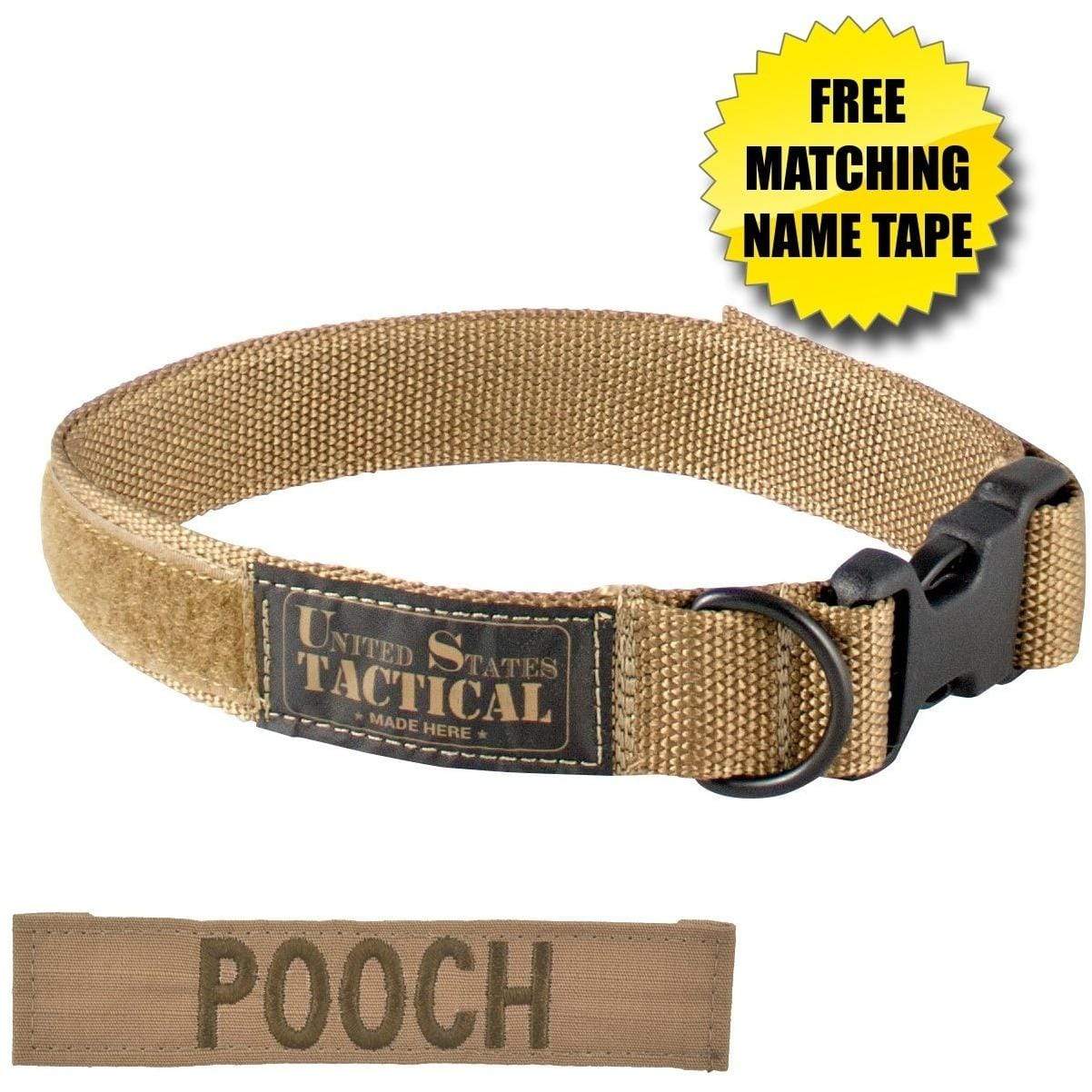 United States Tactical Tactical Gear United States Tactical Dog Collar with Quick-Release Buckle