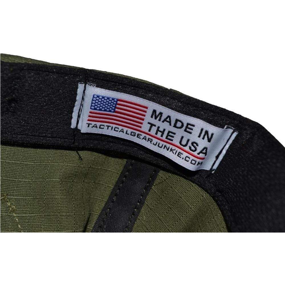 Tactical Gear Junkie Patches Tactical Gear Junkie American Made Tactical Operator Hat - with Custom 1x3.75 Patch