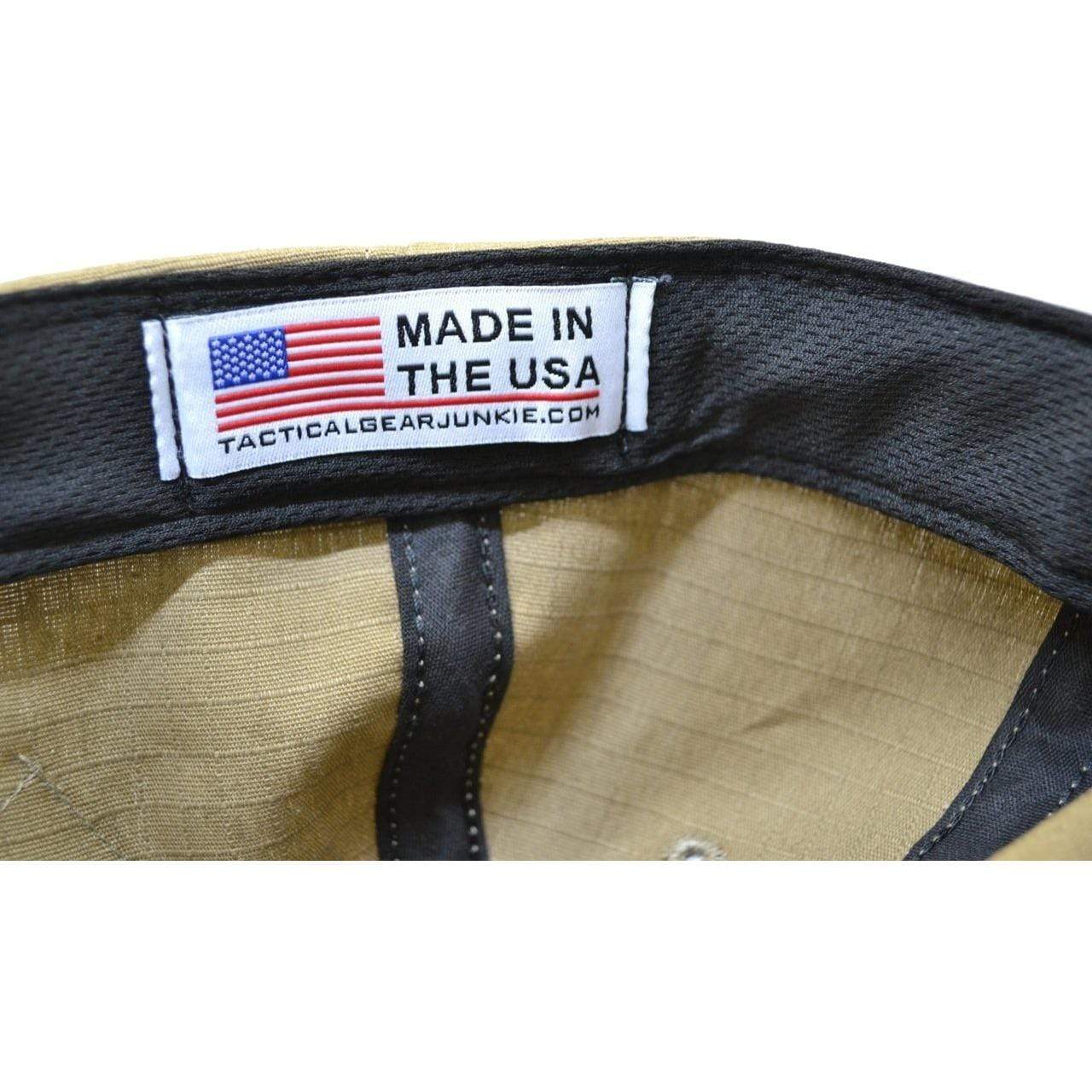 Tactical Gear Junkie Patches Tactical Gear Junkie American Made Tactical Operator Hat - with Custom 1x3.75 Patch