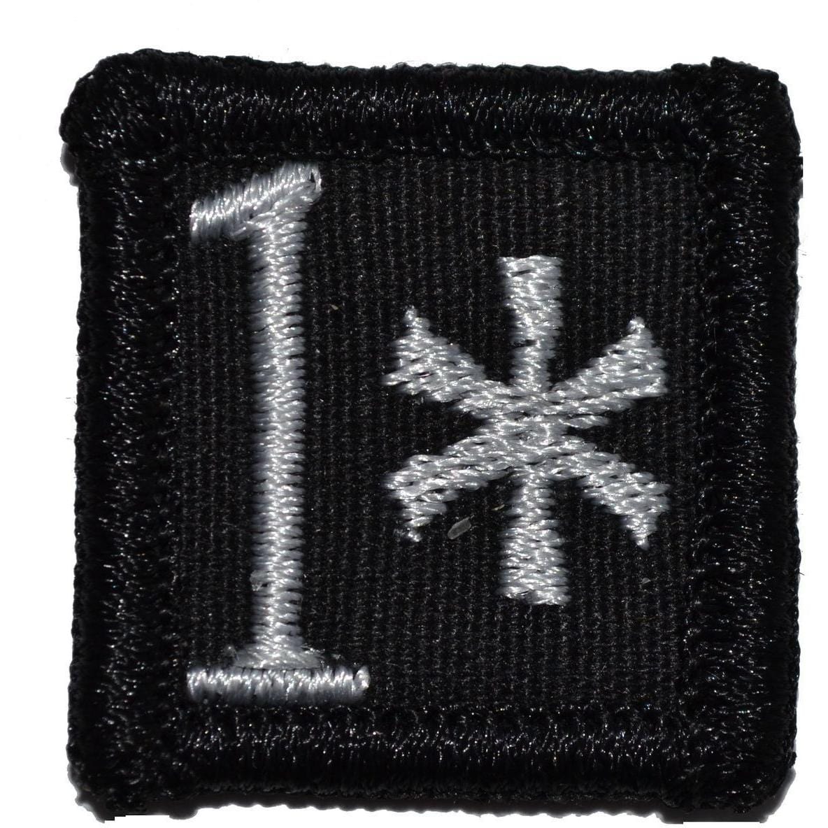 Tactical Gear Junkie Patches Black 1* One Ass to Risk - 1x1 Patch