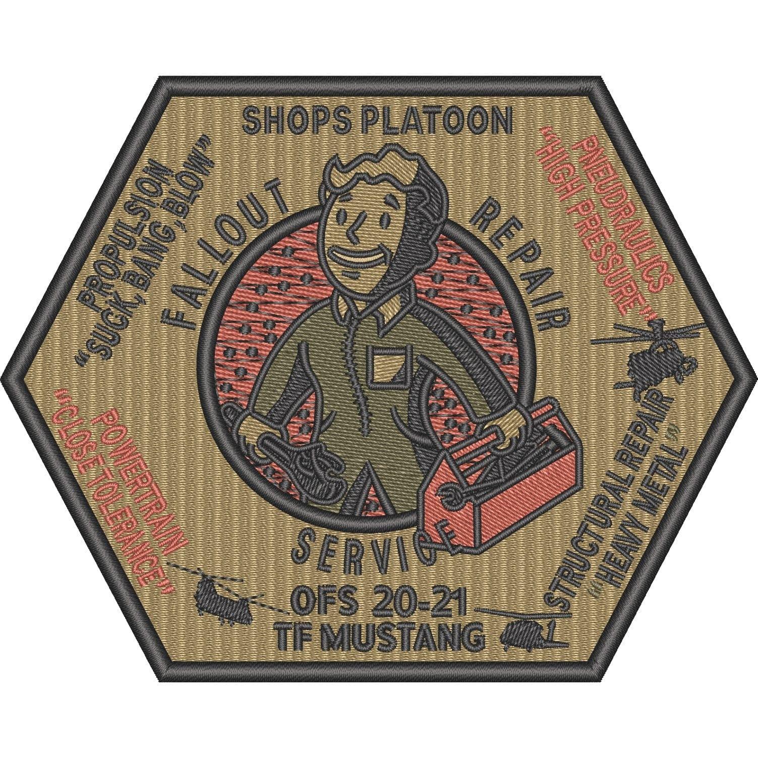 Other OCP 5InchCustomEmbroideredPatchw/HookBacking-AuthorizedPurchaseOnly