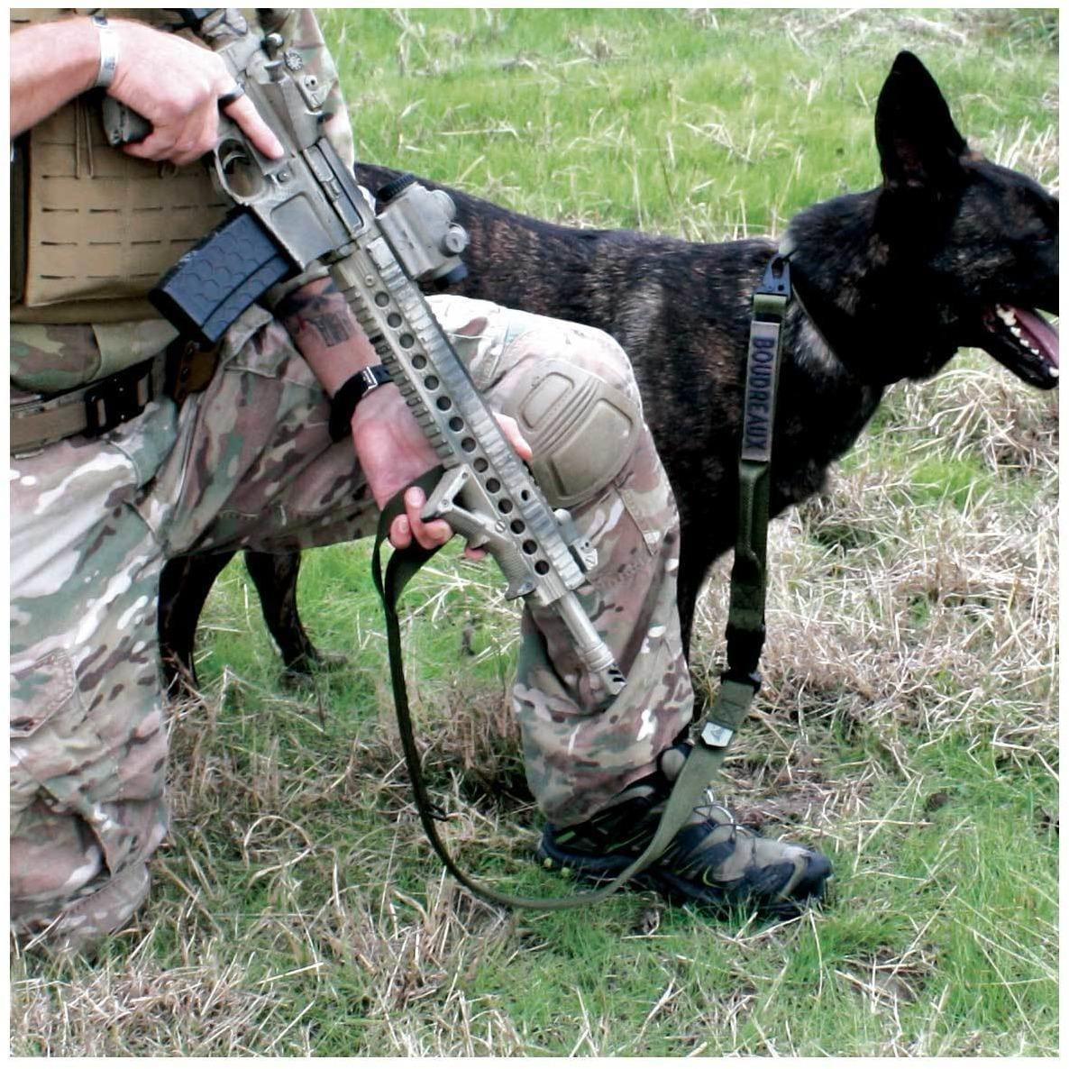 United States Tactical Tactical Gear United States Tactical Two-Piece Leash with HK Hook & Quick-Release Buckle