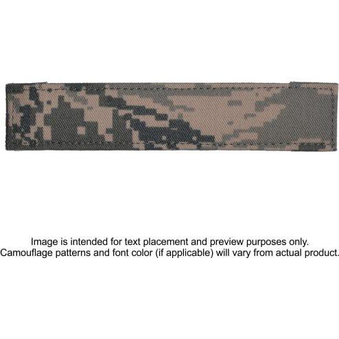 Tactical Gear Junkie Name Tapes Single Custom Name Tape w/ Hook Fastener Backing - ABU