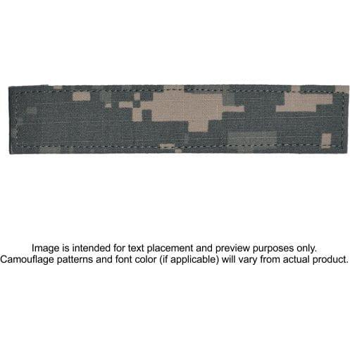 Tactical Gear Junkie Name Tapes Single Custom Name Tape w/ Hook Fastener Backing - ACU