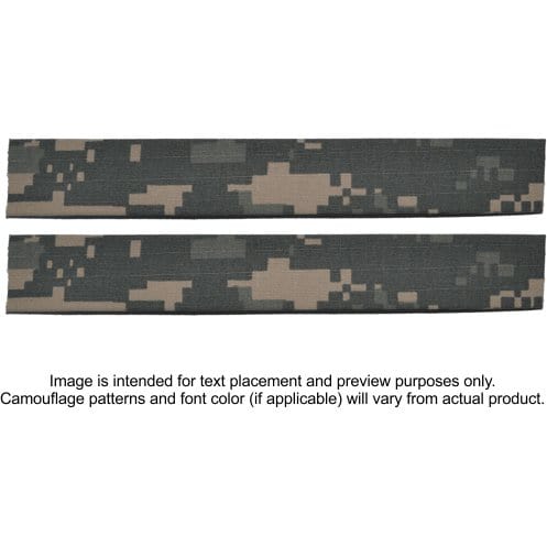 Tactical Gear Junkie Name Tapes 2 Piece Custom Name Tape Set - SEW ON - ACU