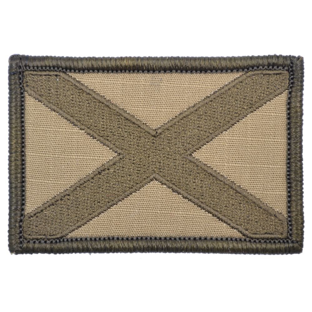 Tactical Gear Junkie Patches Coyote Brown Alabama State Flag - 2x3 Patch